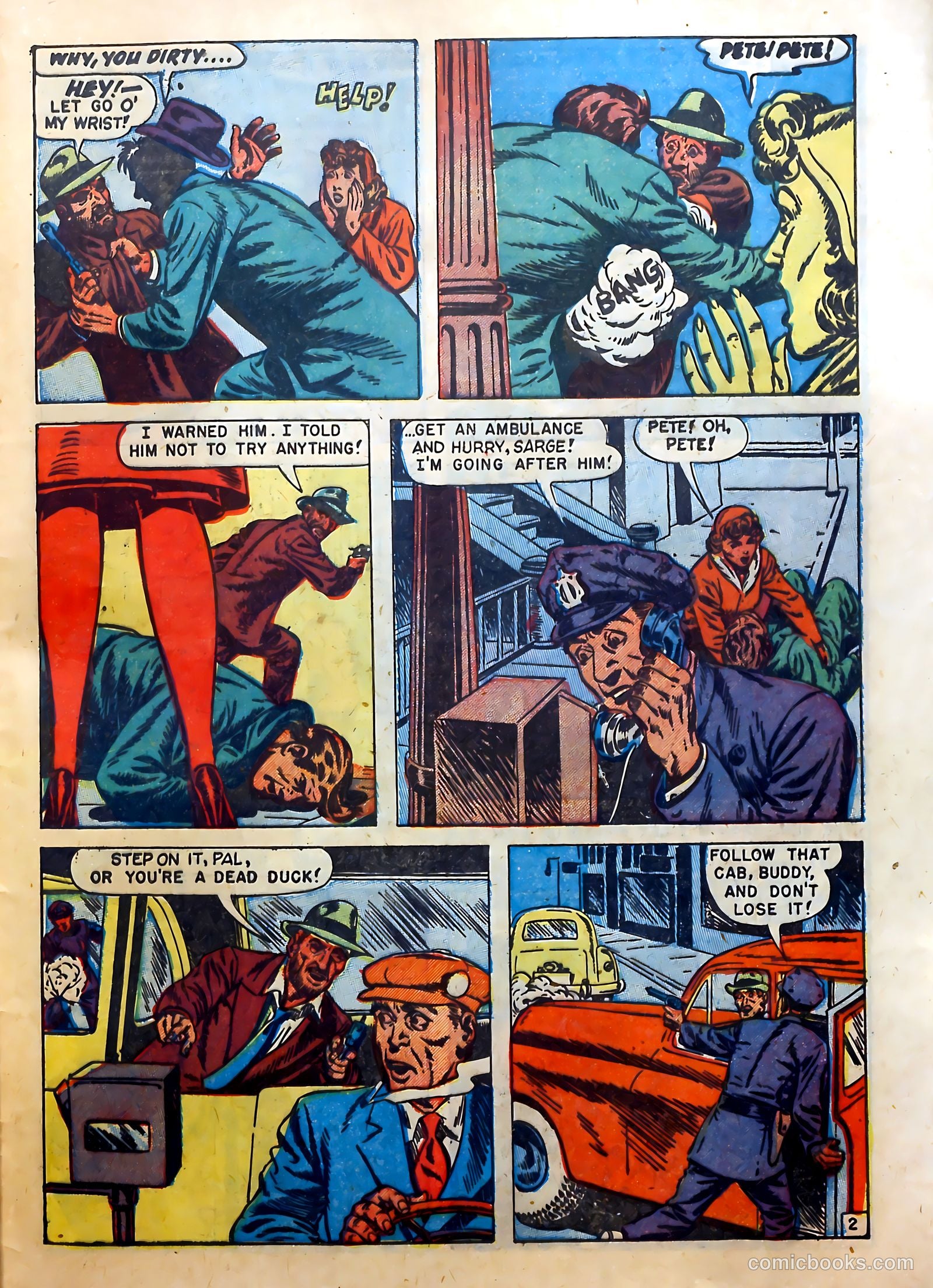 Real Clue Crime Stories v6 #7 — page 57 of 68
