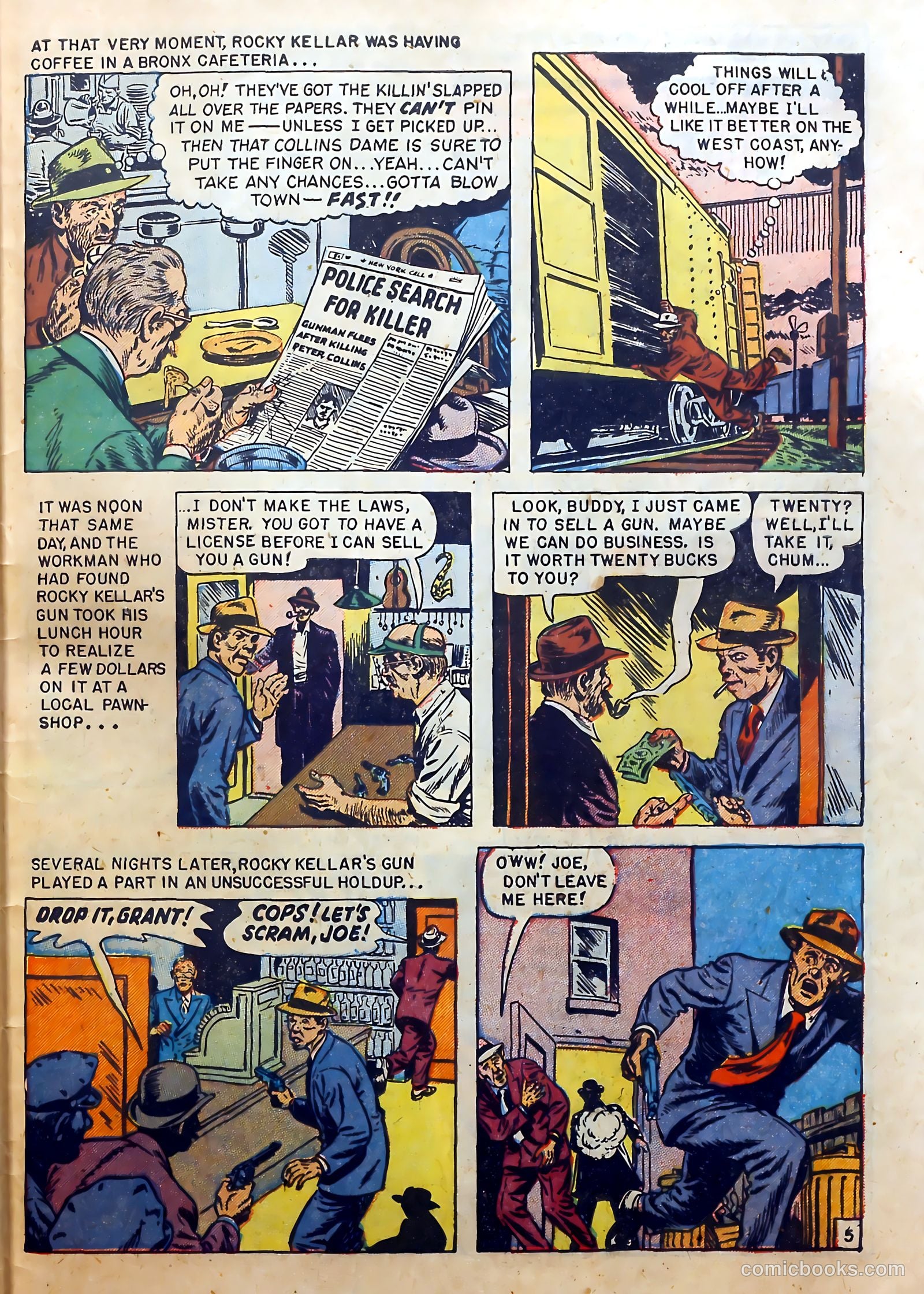 Real Clue Crime Stories v6 #7 — page 61 of 68