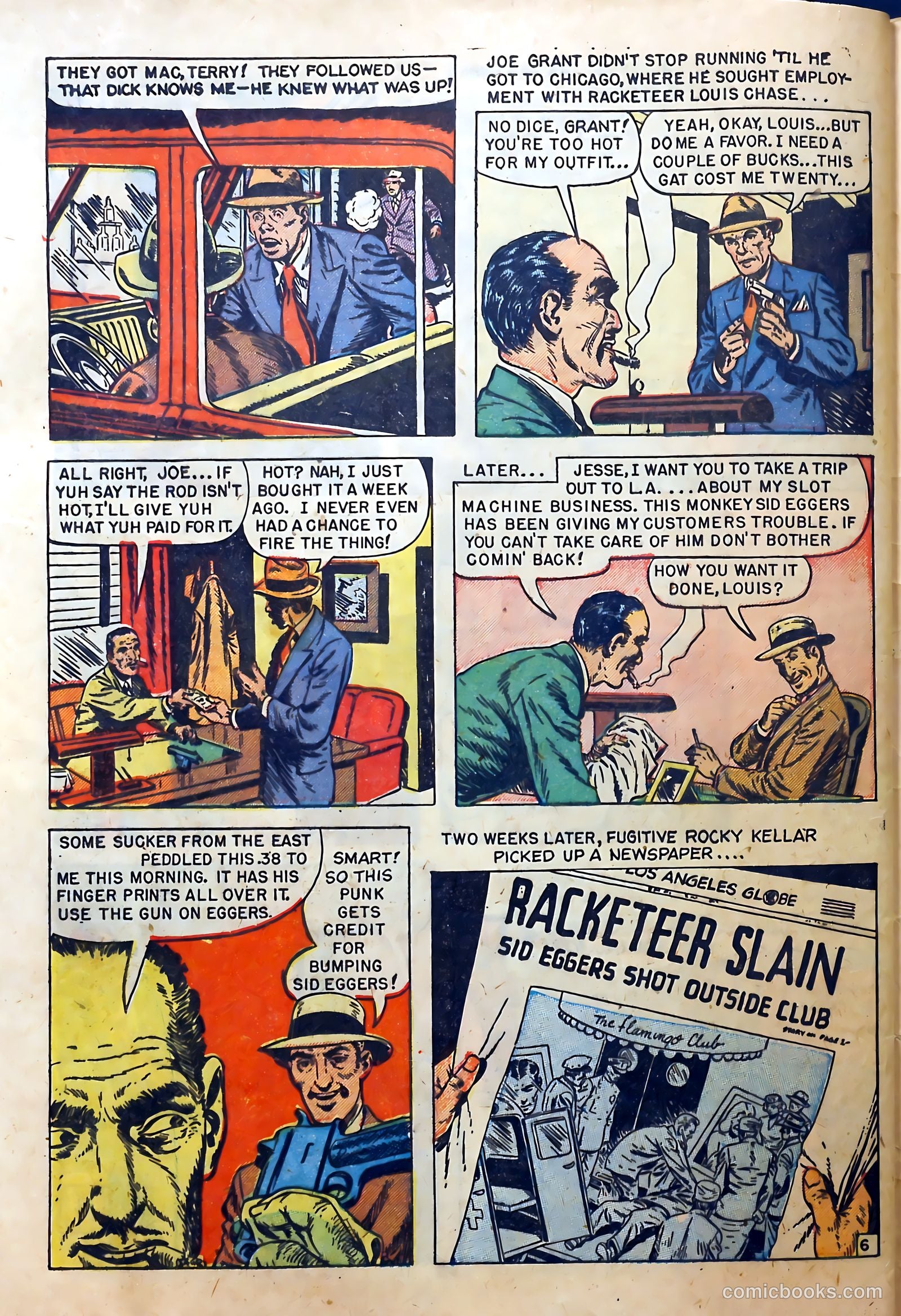 Real Clue Crime Stories v6 #7 — page 62 of 68