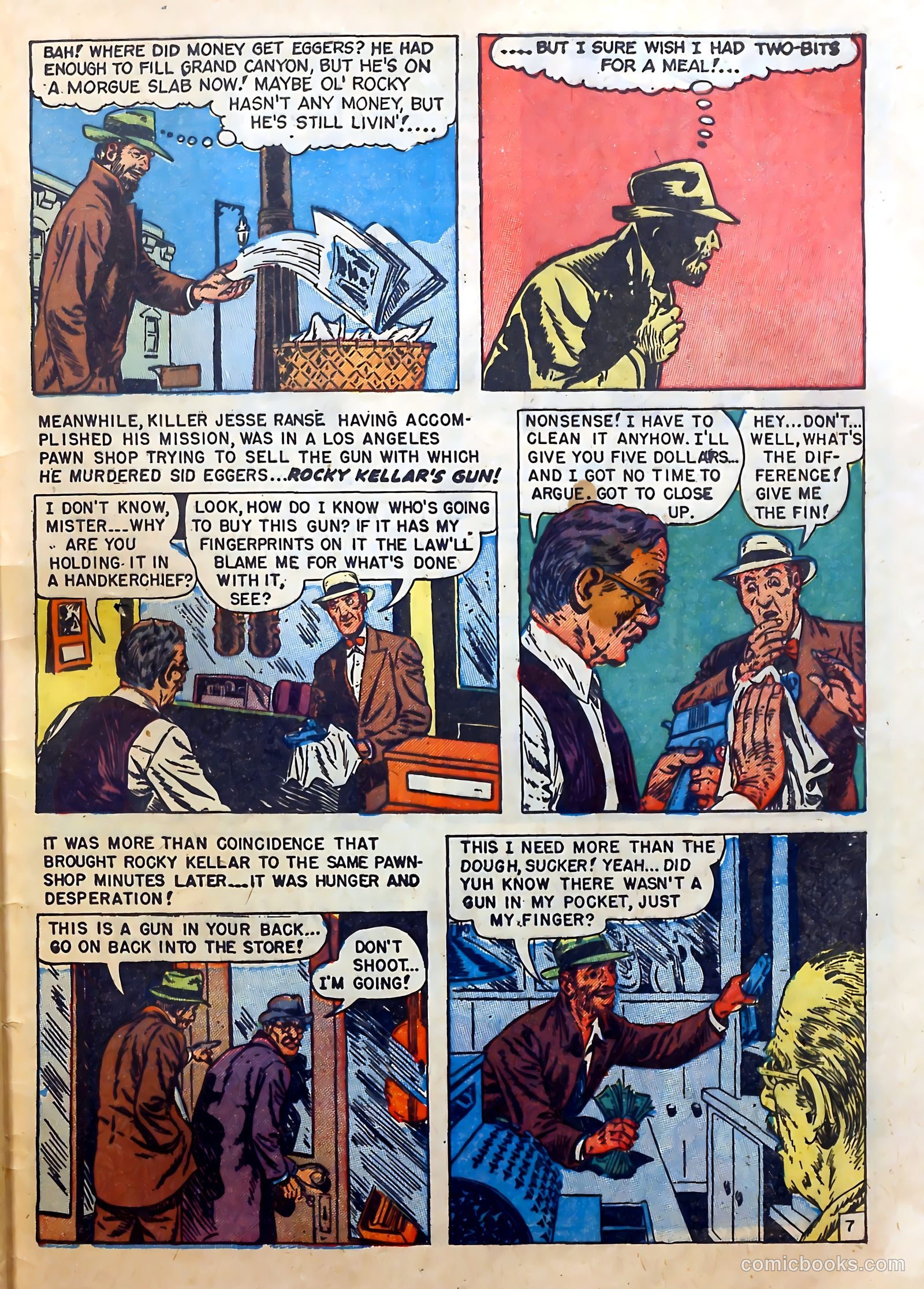 Real Clue Crime Stories v6 #7 — page 63 of 68
