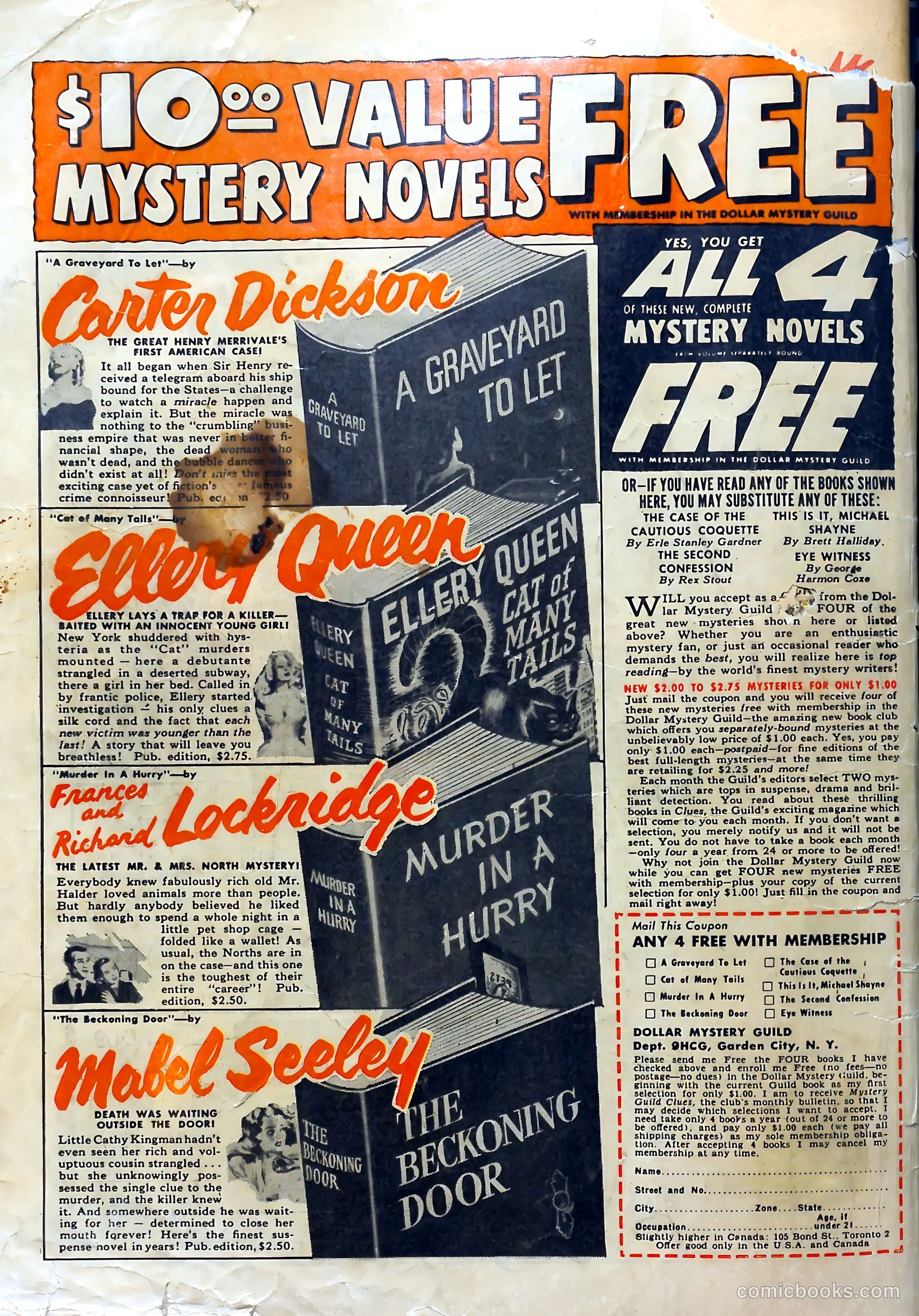 Real Clue Crime Stories v6 #7 — page 68 of 68