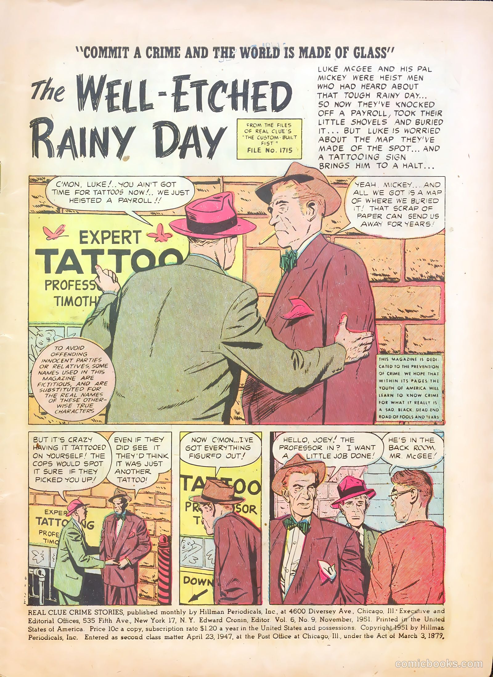 Real Clue Crime Stories v6 #9 — page 3 of 52