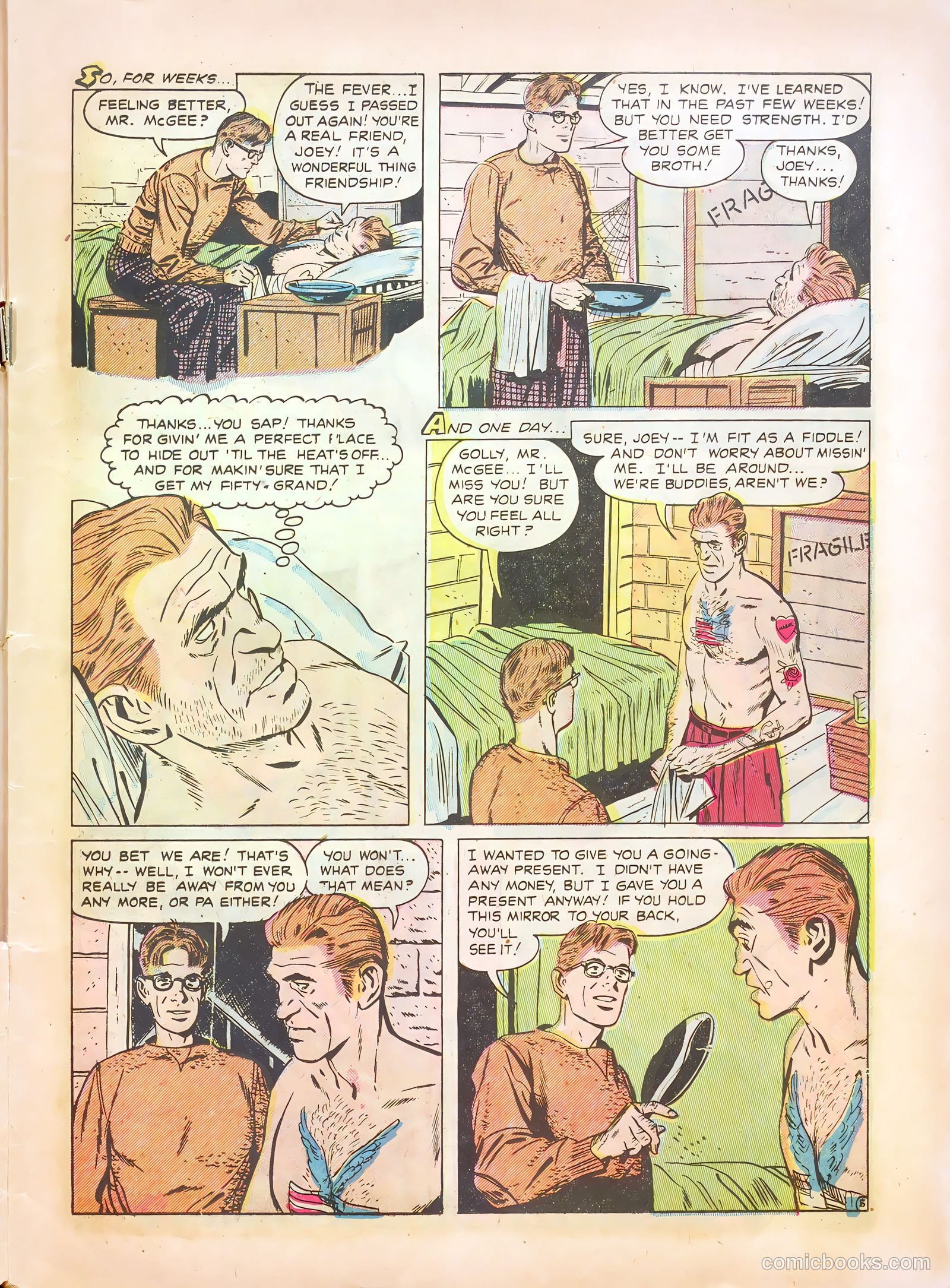 Real Clue Crime Stories v6 #9 — page 7 of 52