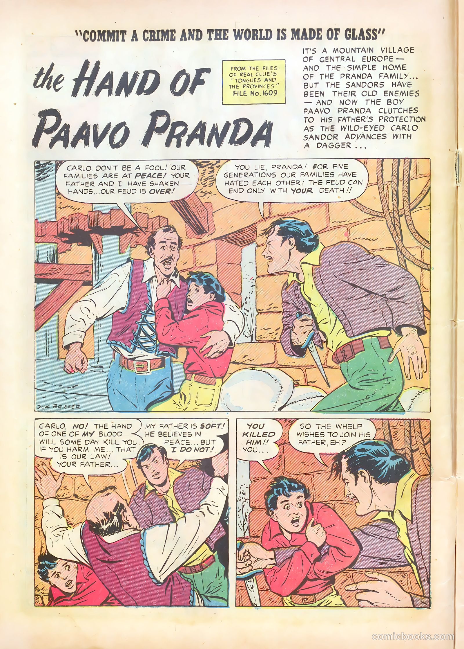 Real Clue Crime Stories v6 #9 — page 10 of 52