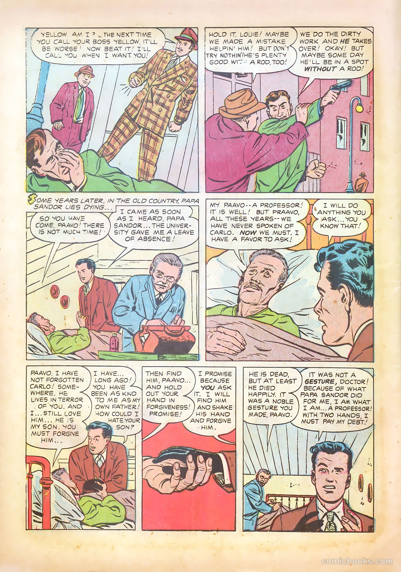 Real Clue Crime Stories v6 #9 — page 14 of 52