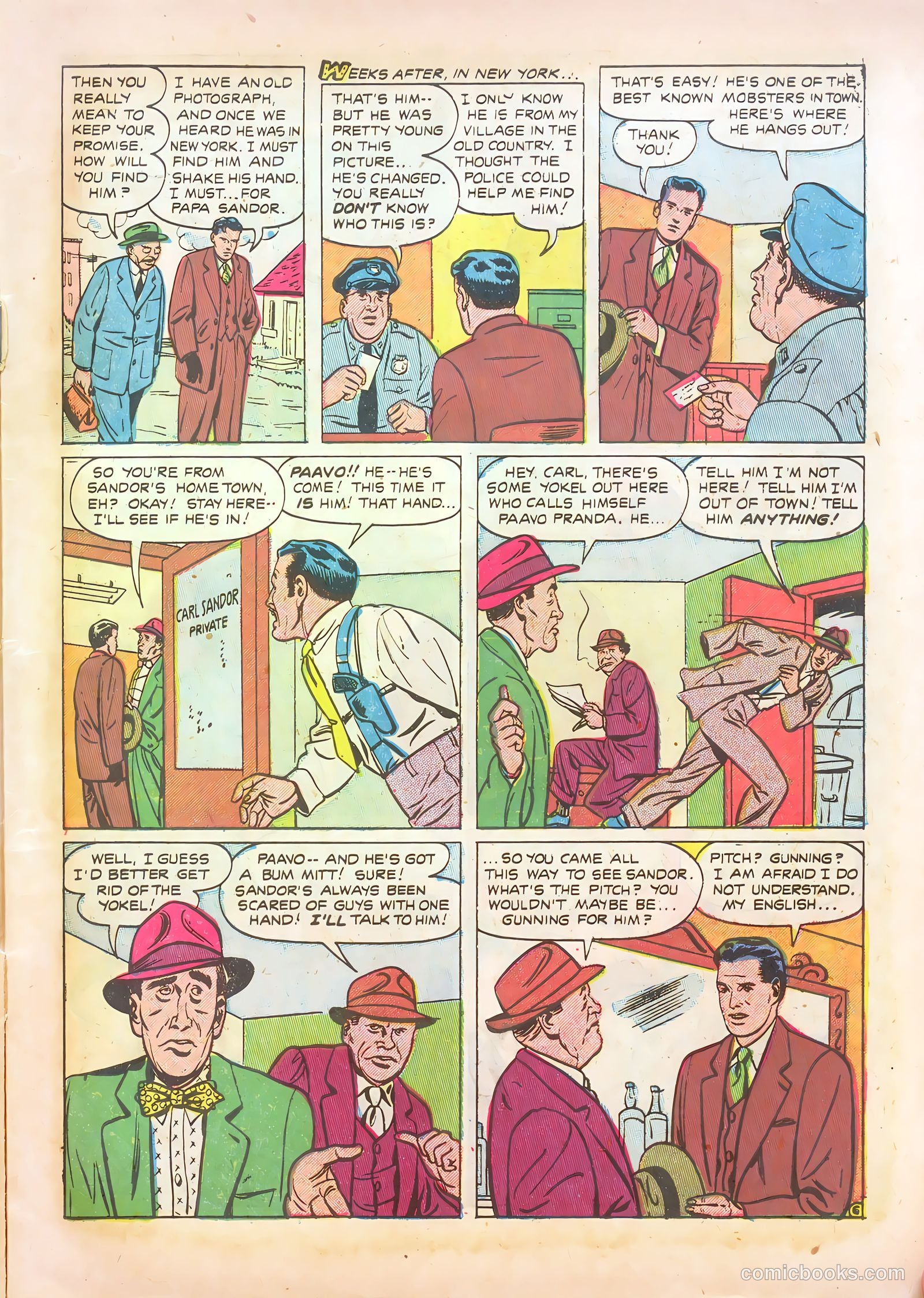 Real Clue Crime Stories v6 #9 — page 15 of 52