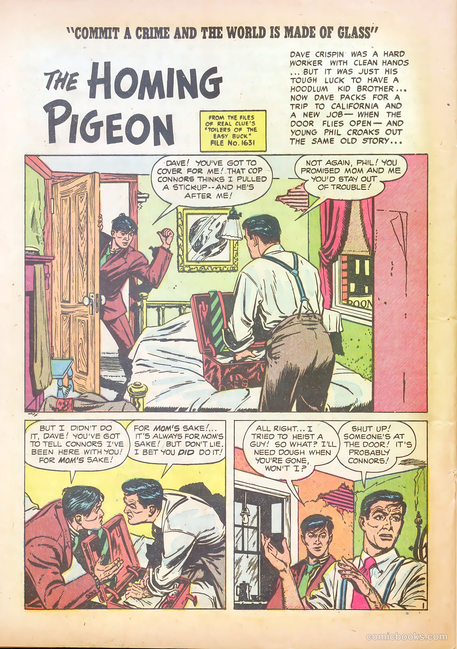 Real Clue Crime Stories v6 #9 — page 28 of 52