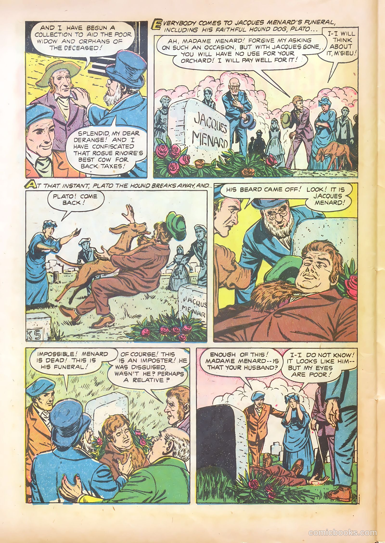 Real Clue Crime Stories v6 #9 — page 40 of 52