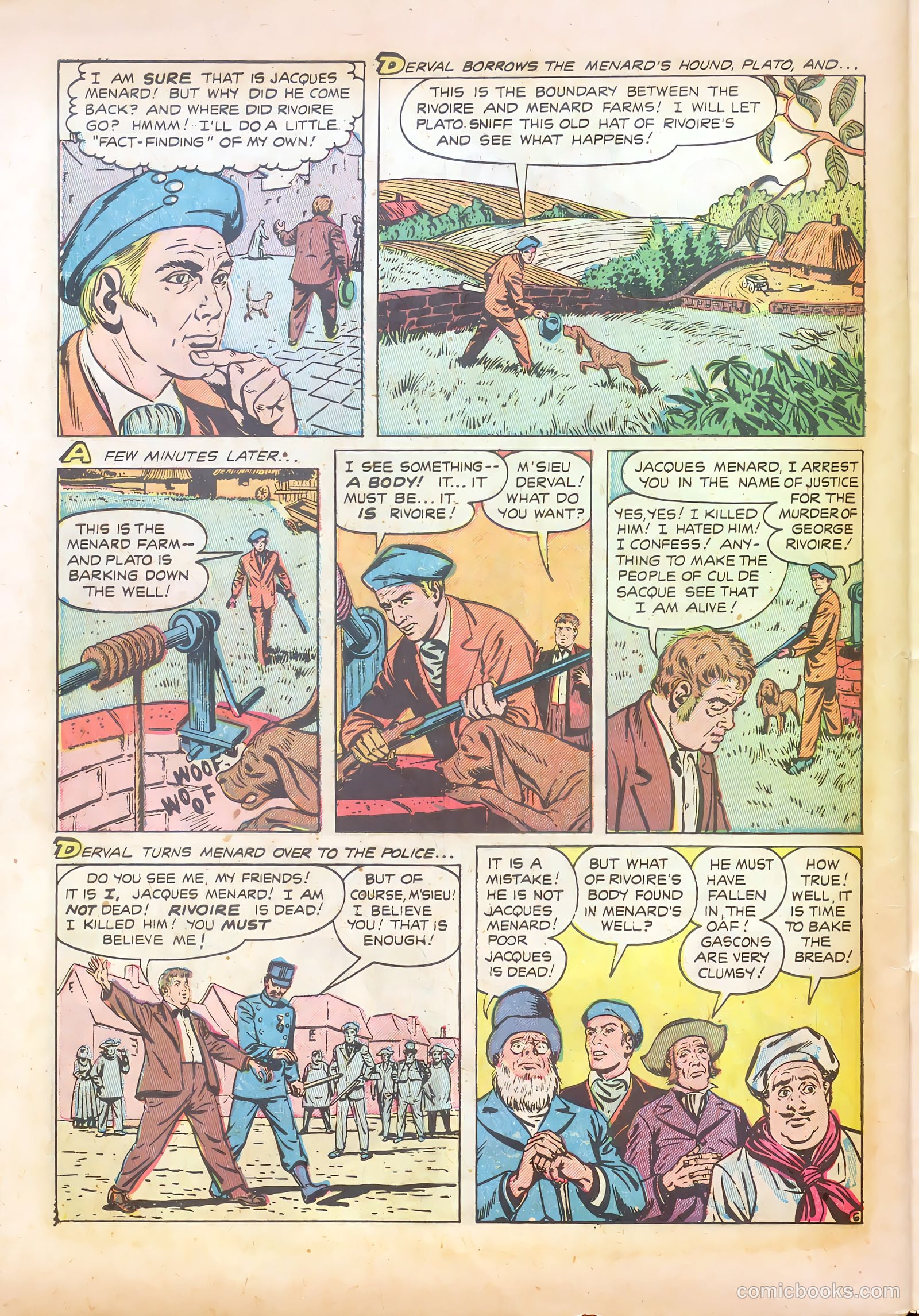 Real Clue Crime Stories v6 #9 — page 42 of 52
