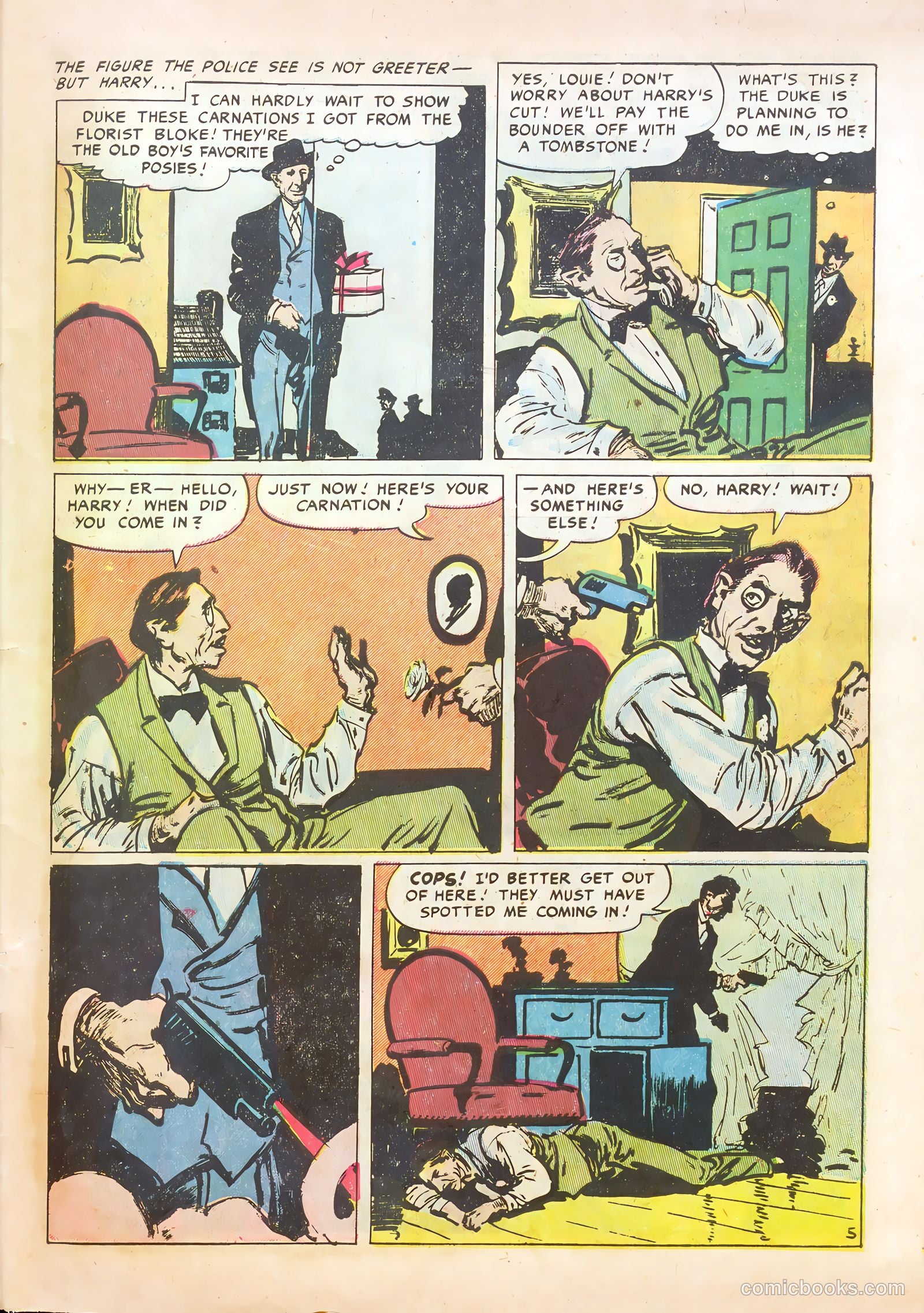 Real Clue Crime Stories v6 #9 — page 47 of 52