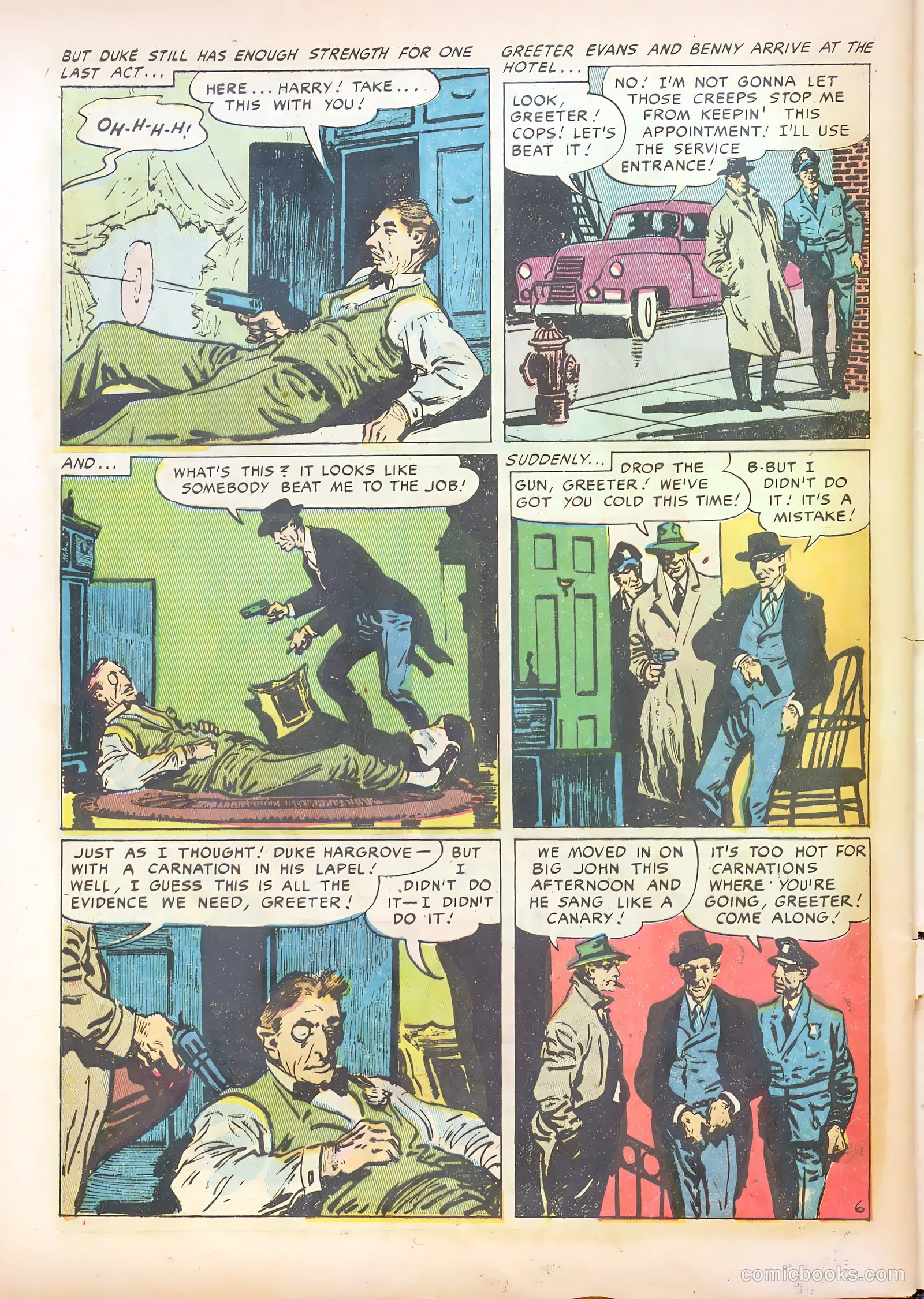 Real Clue Crime Stories v6 #9 — page 48 of 52