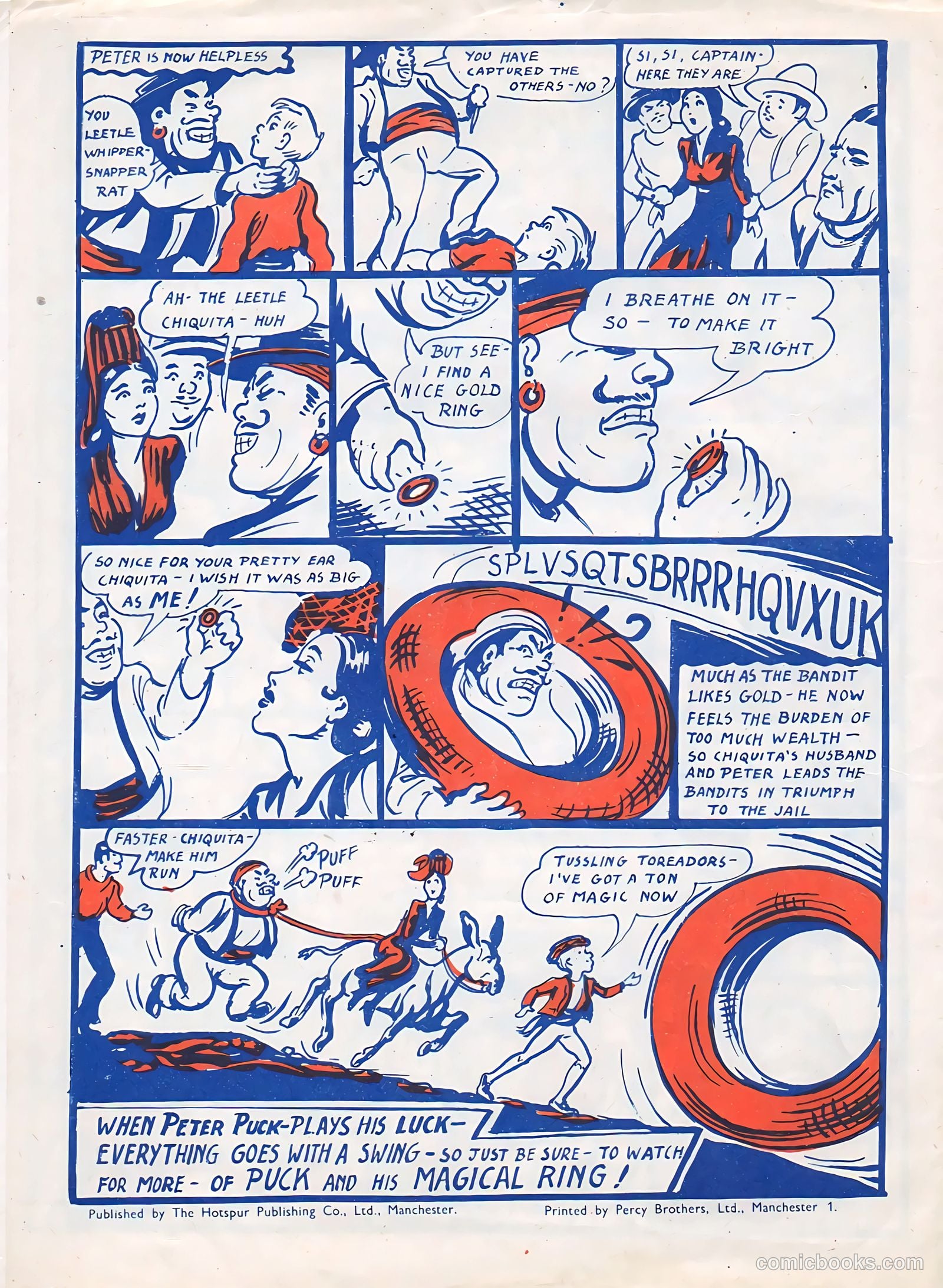 Prang Comic #1 (1948) — page 8 of 8
