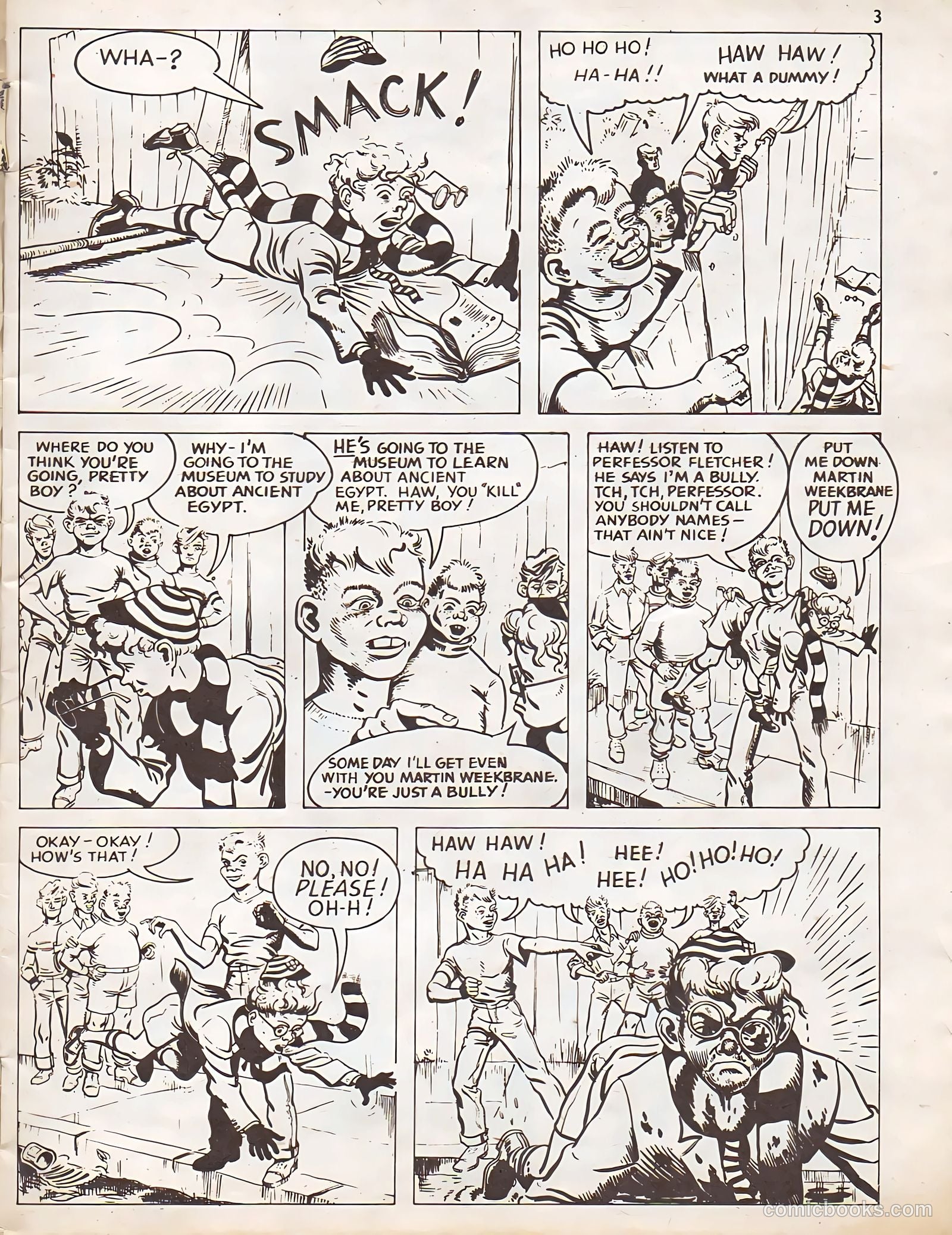 Masterman Comic #1 — page 3 of 28