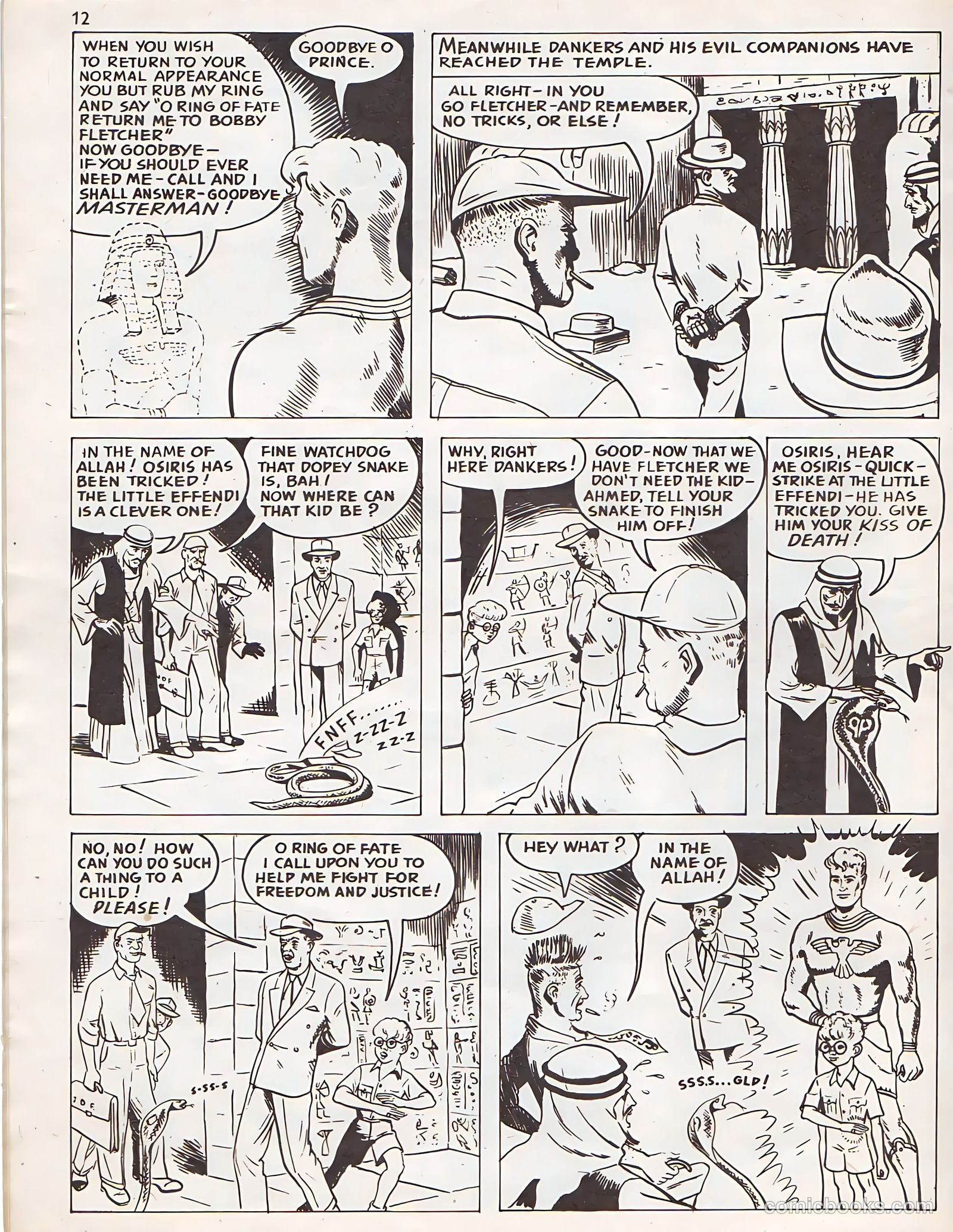 Masterman Comic #1 — page 12 of 28