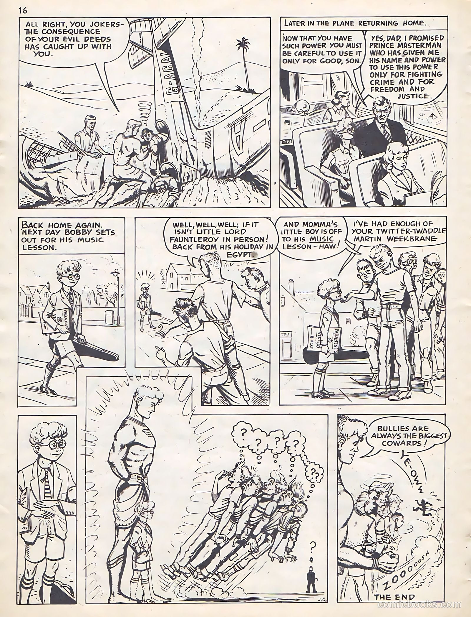 Masterman Comic #1 — page 16 of 28