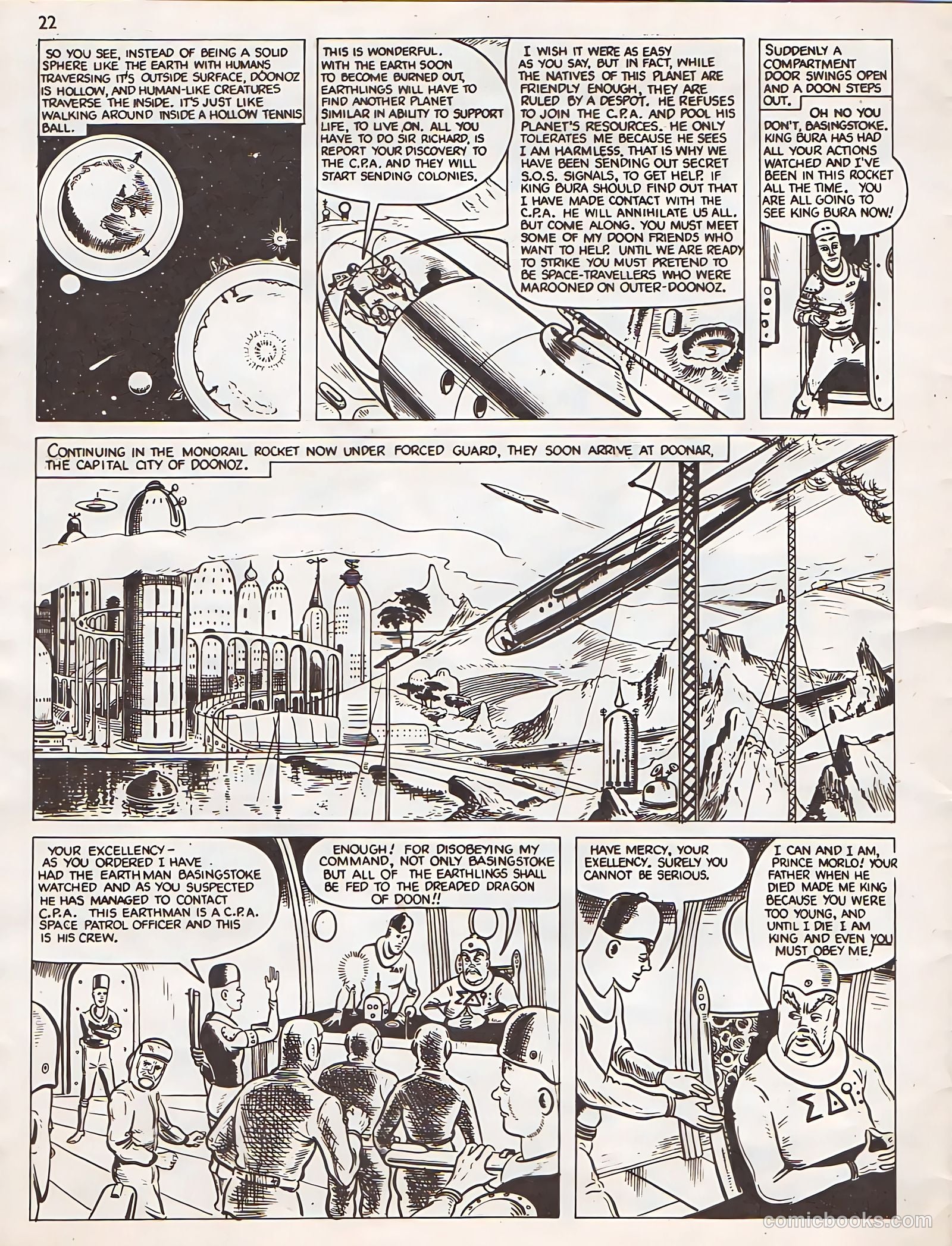 Masterman Comic #1 — page 22 of 28