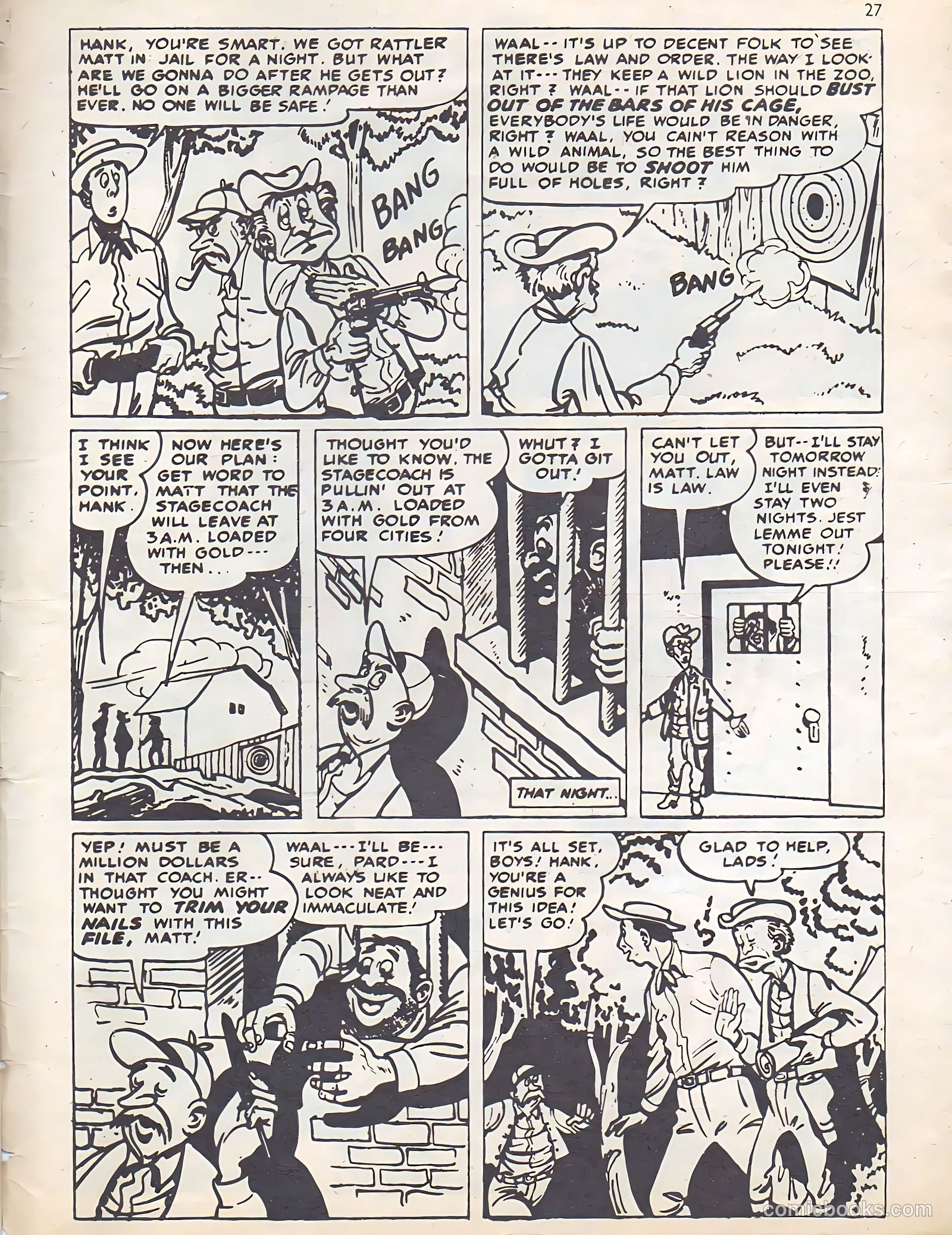 Masterman Comic #1 — page 27 of 28