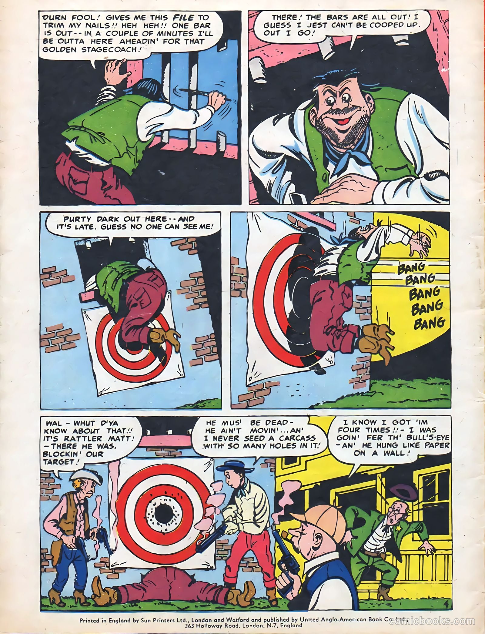Masterman Comic #1 — page 28 of 28
