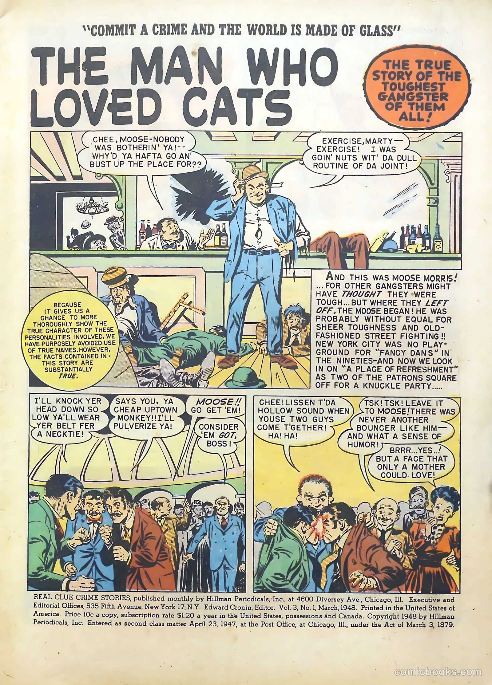 Real Clue Crime Stories v3 #1 — page 3 of 52