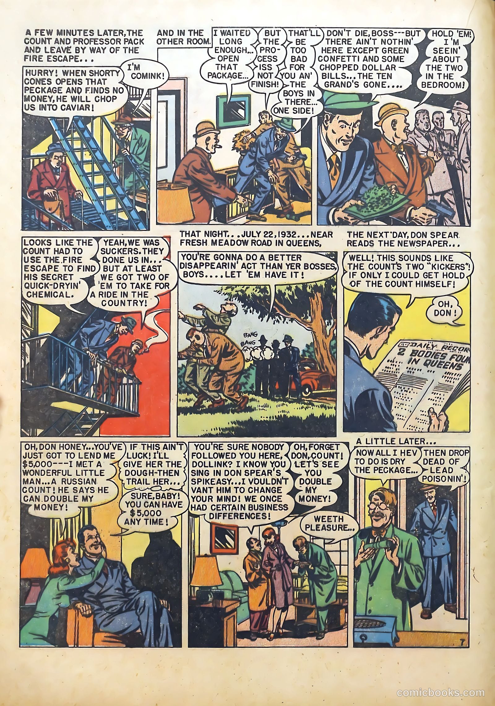 Real Clue Crime Stories v3 #1 — page 24 of 52