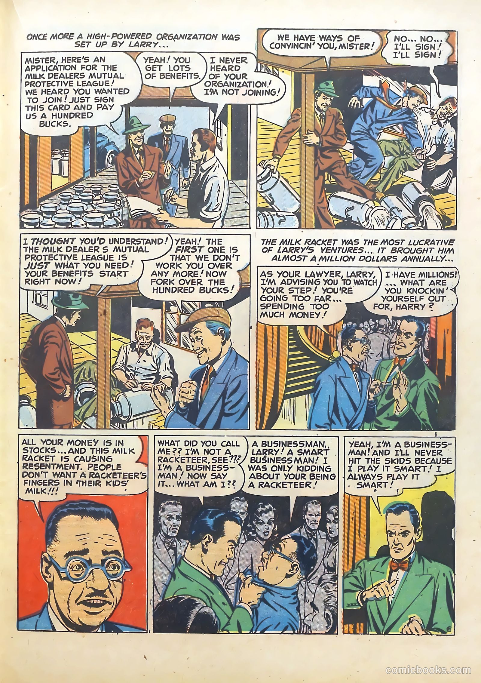 Real Clue Crime Stories v3 #1 — page 33 of 52