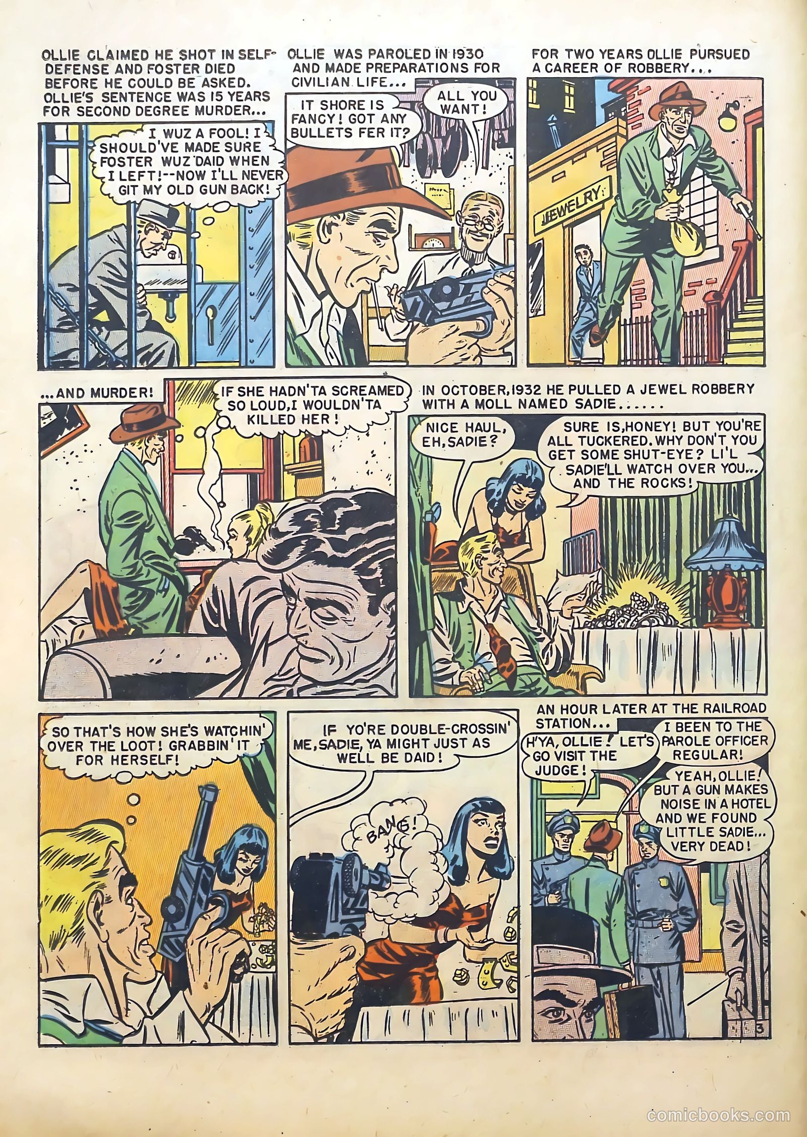 Real Clue Crime Stories v3 #1 — page 38 of 52