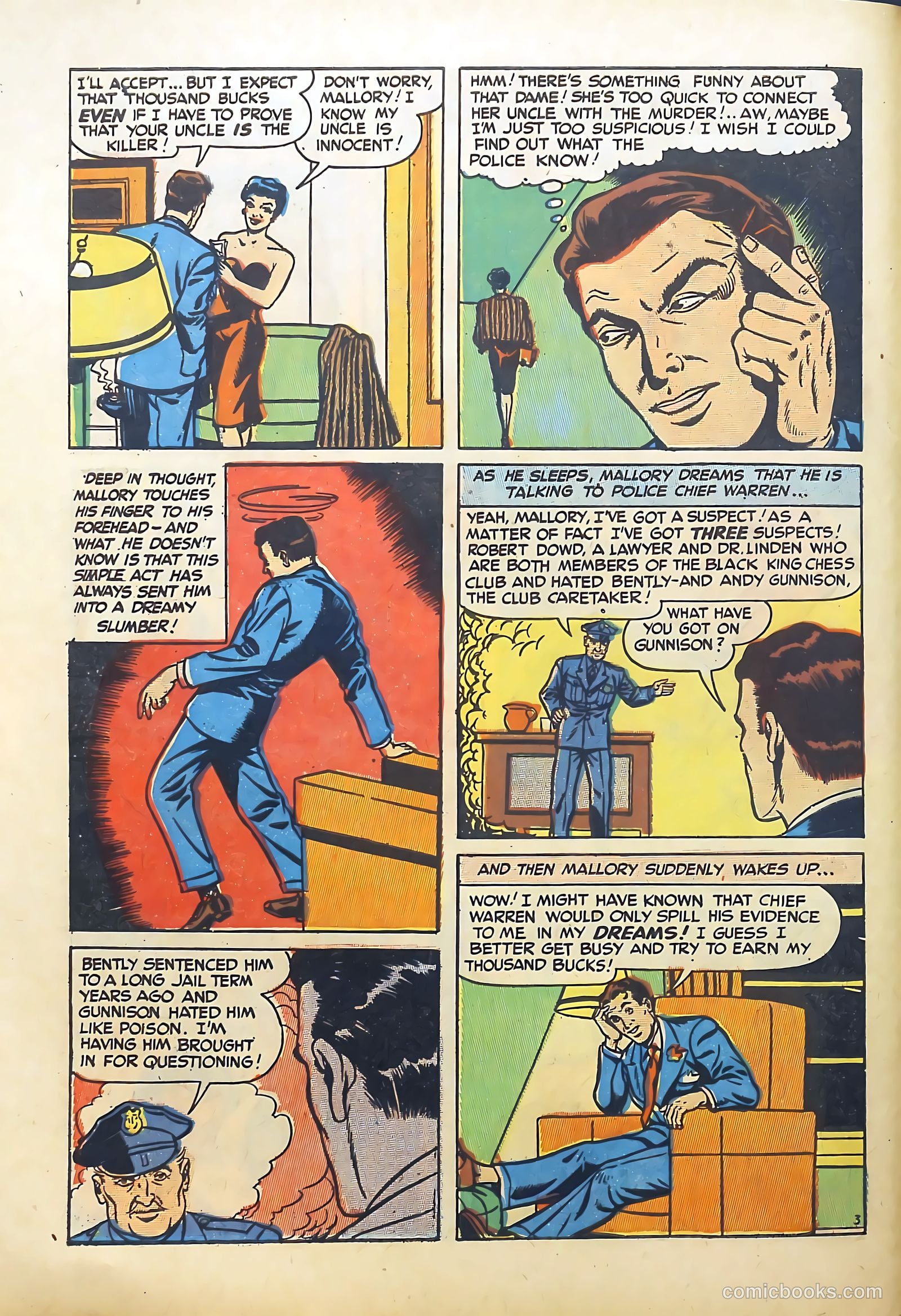Real Clue Crime Stories v3 #1 — page 44 of 52