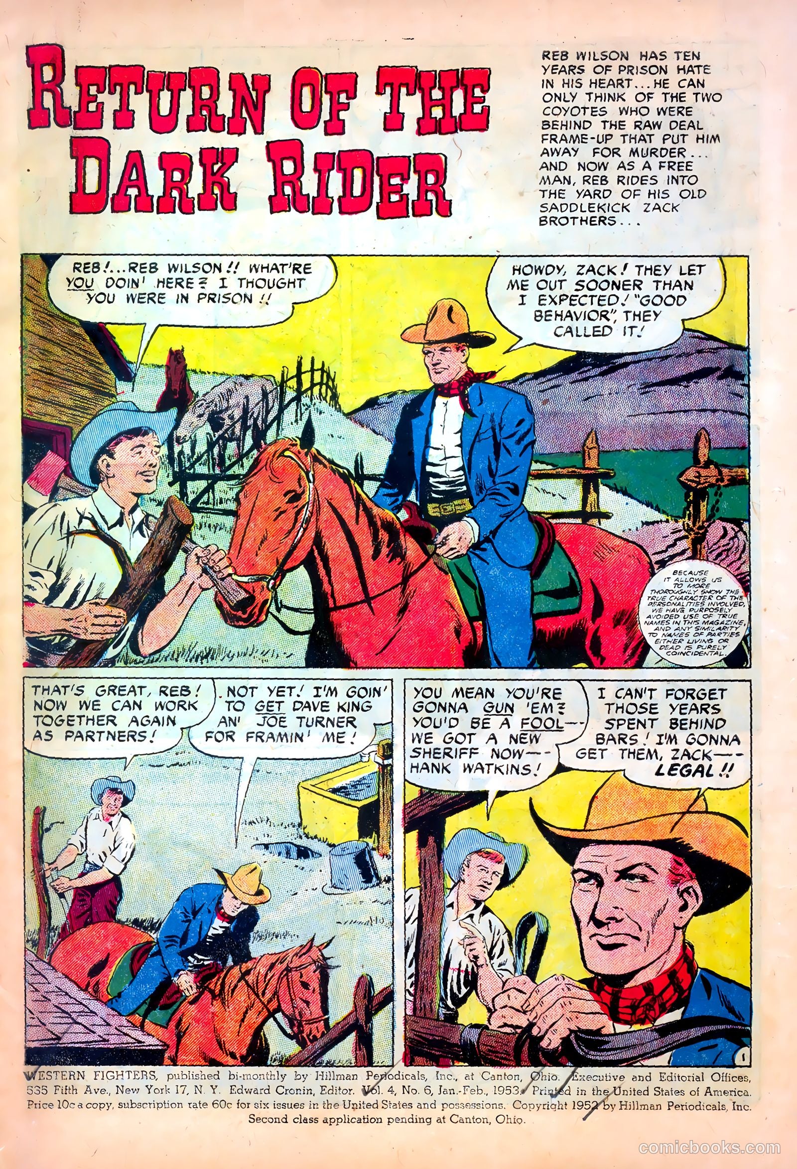 Western Fighters v4 #6 — page 3 of 36