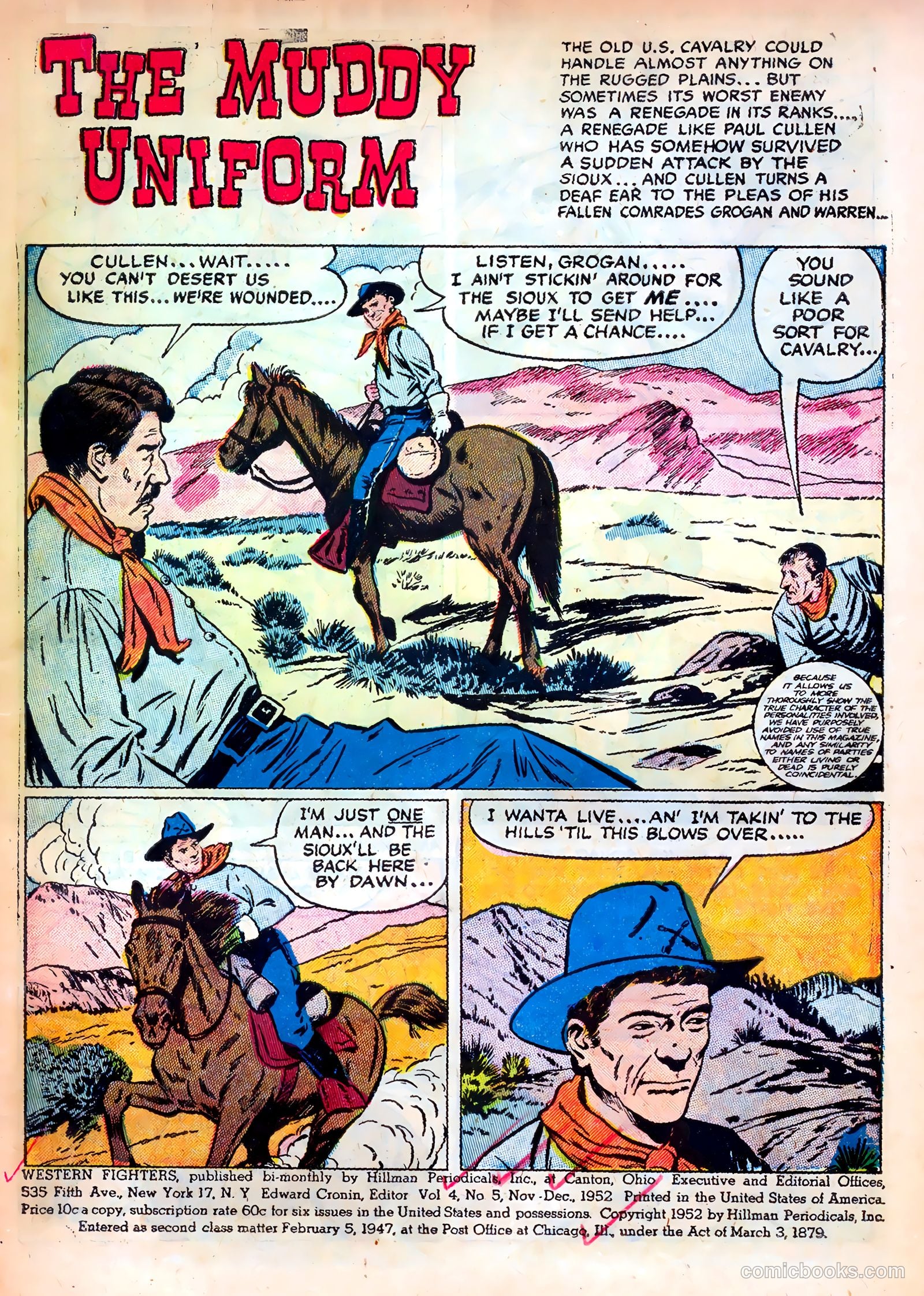 Western Fighters v4 #5 — page 3 of 36