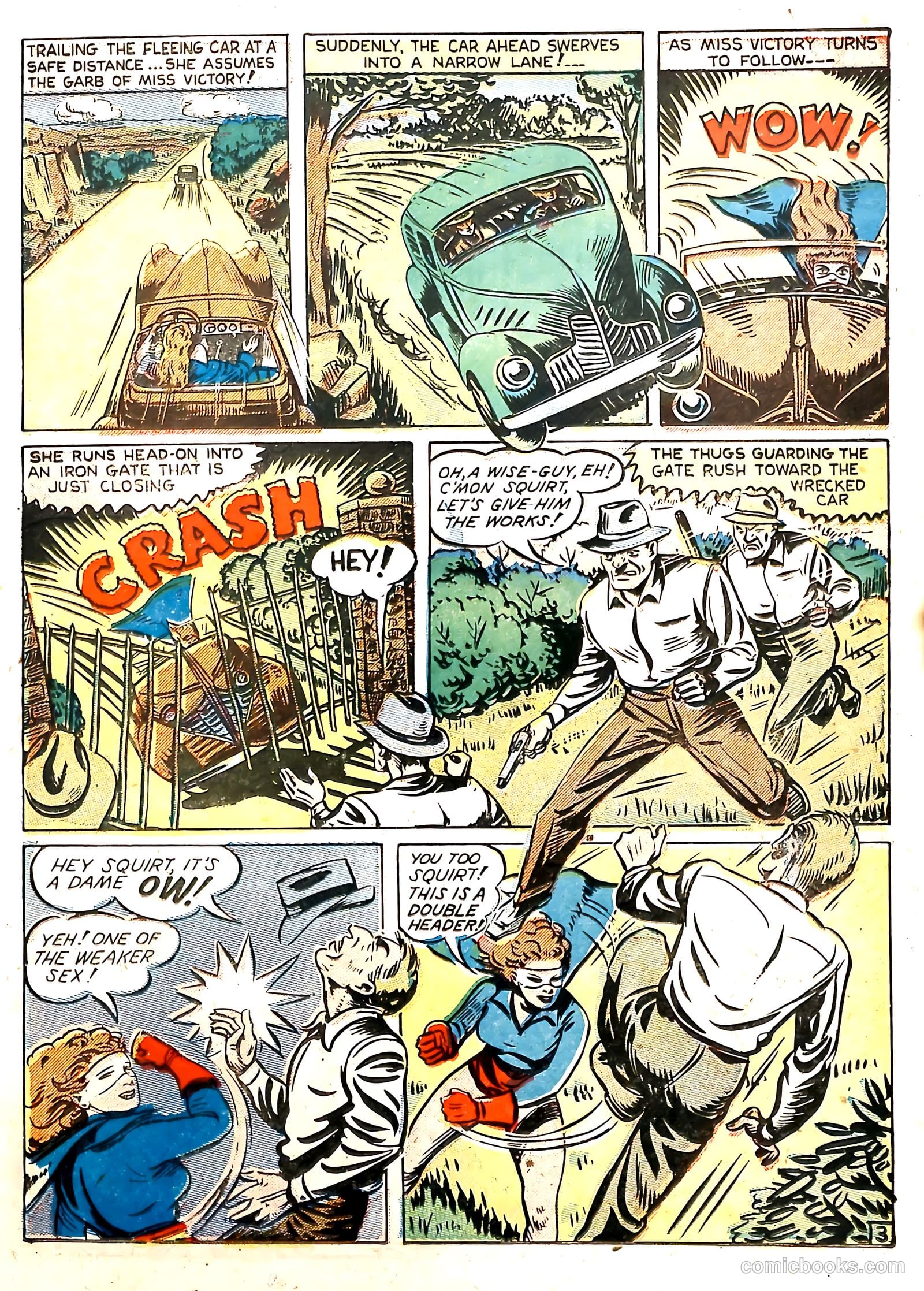 [Holyoke One-Shot] #5 (1944) — page 11 of 36