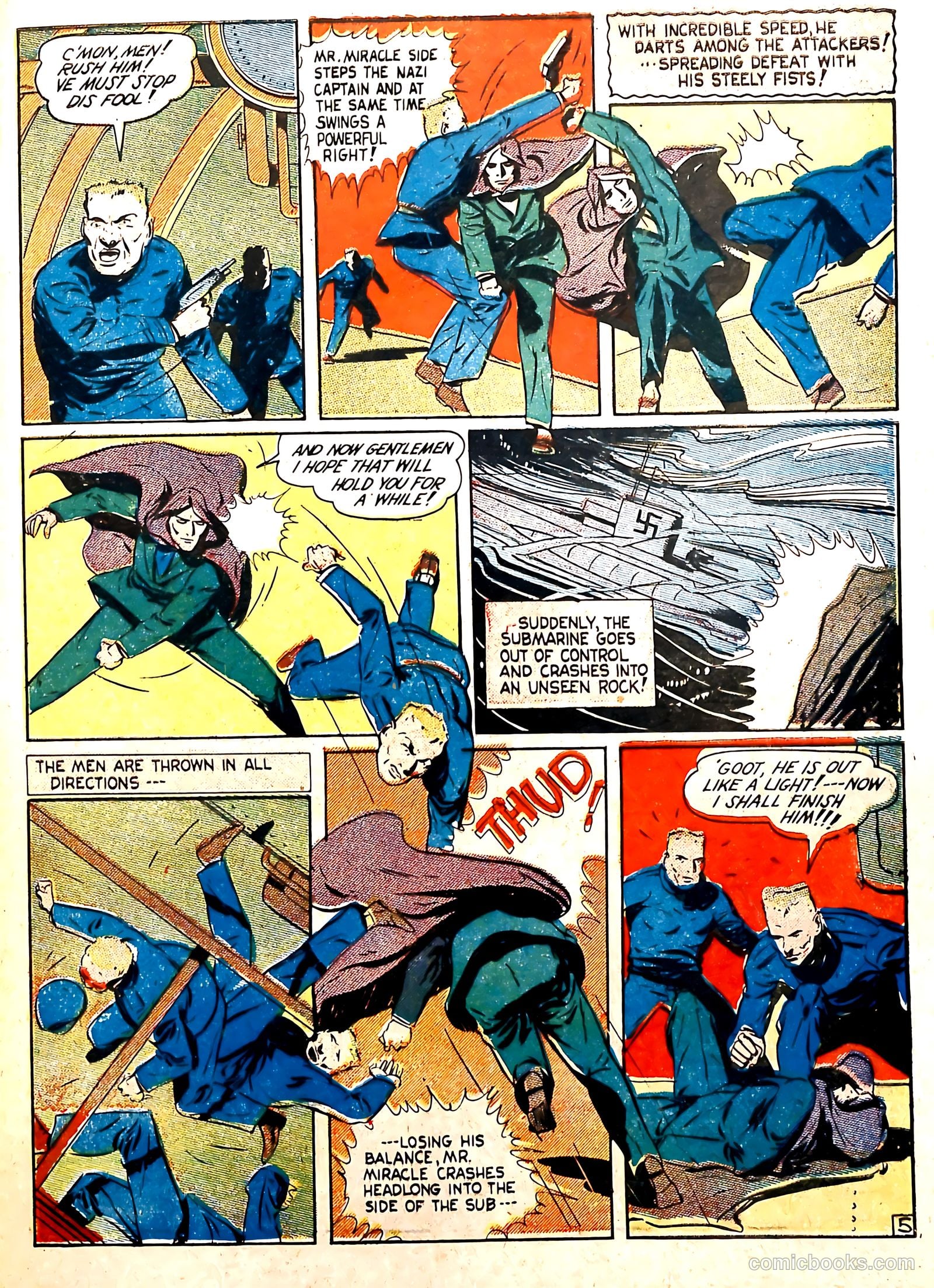 [Holyoke One-Shot] #5 (1944) — page 33 of 36