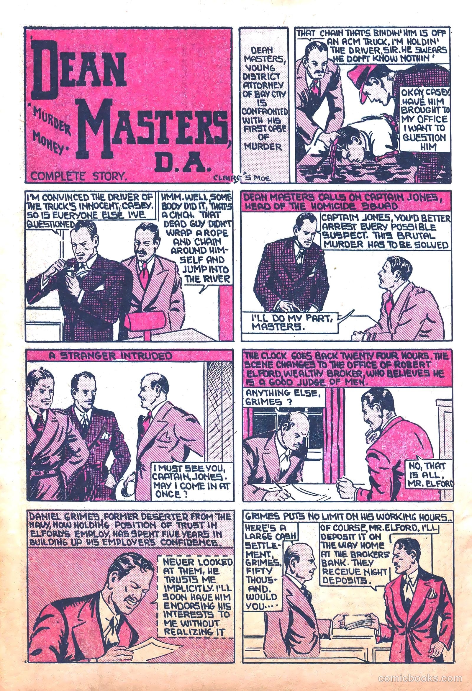 Keen Detective Funnies 15 v2 #11 — page 28 of 68