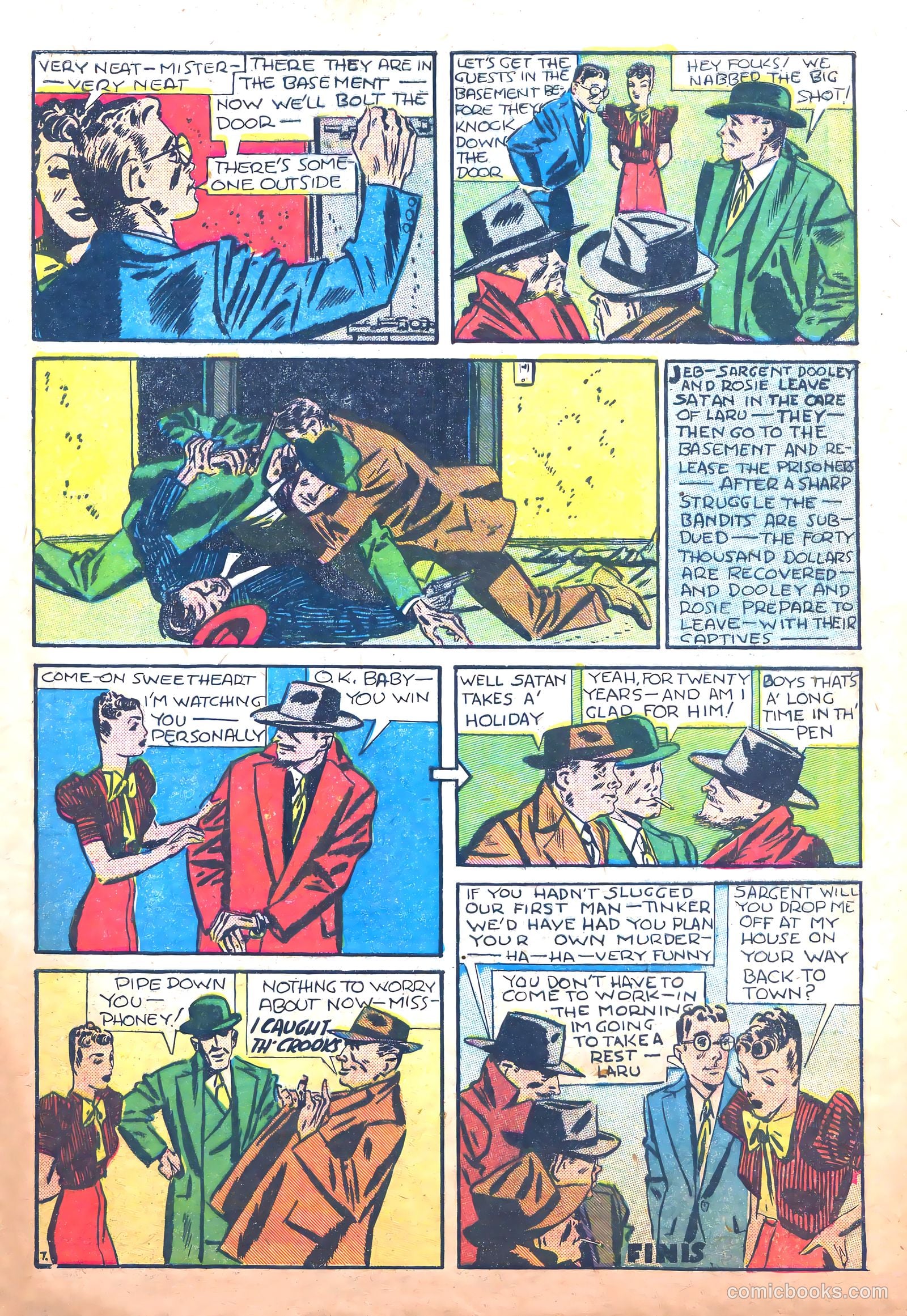 Keen Detective Funnies 15 v2 #11 — page 57 of 68