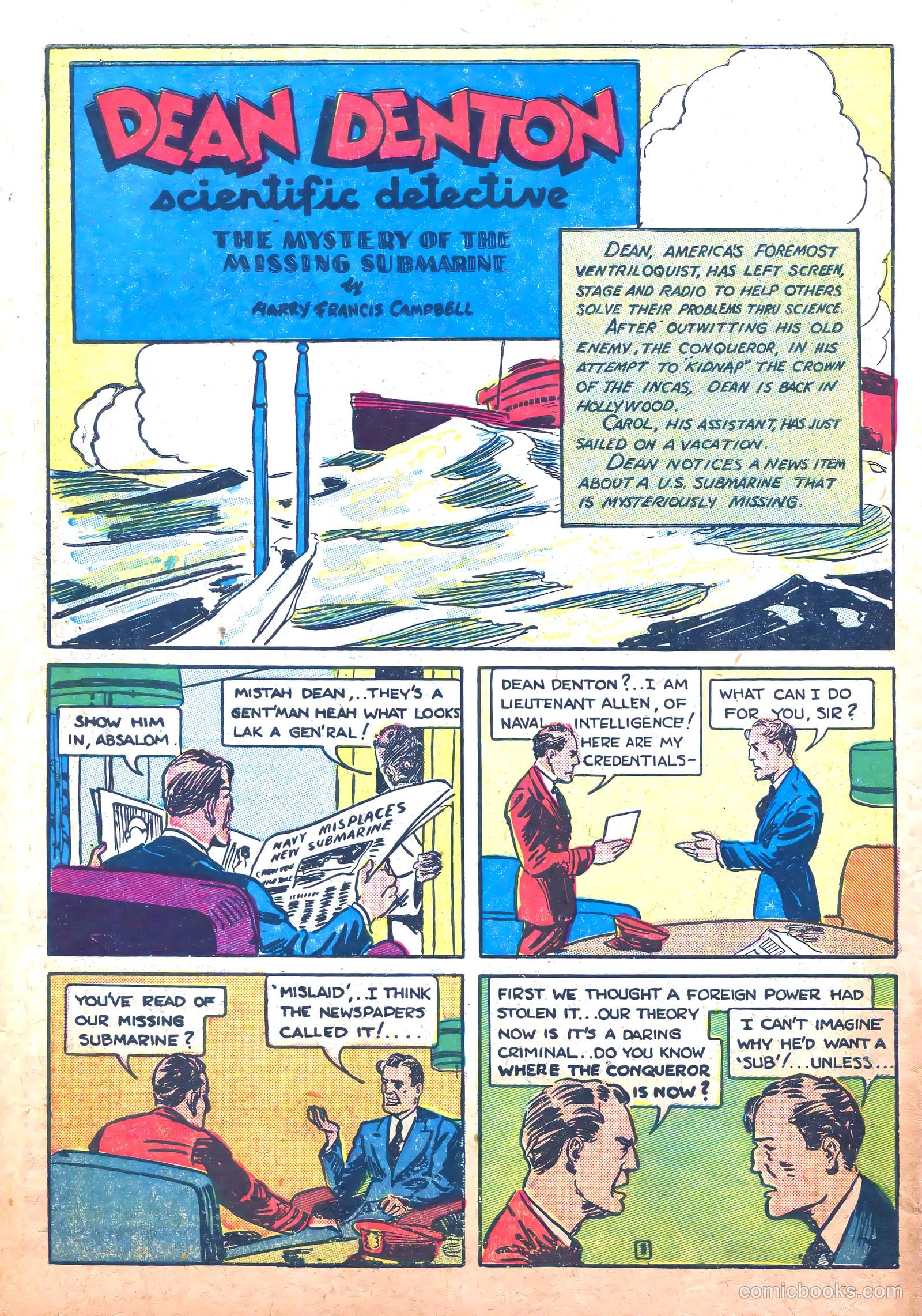 Keen Detective Funnies 15 v2 #11 — page 58 of 68