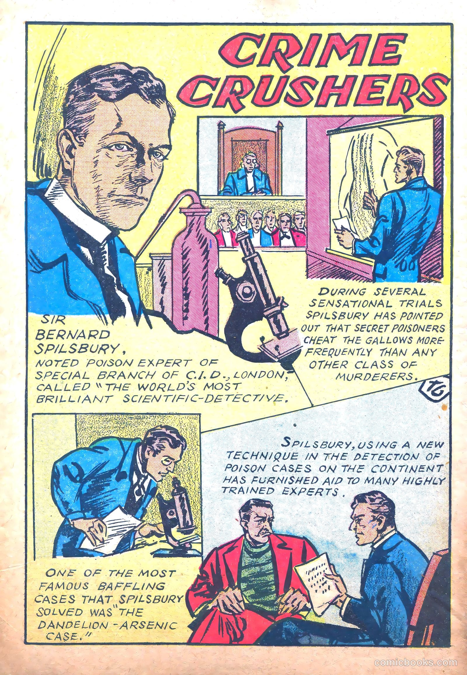 Keen Detective Funnies 15 v2 #11 — page 66 of 68