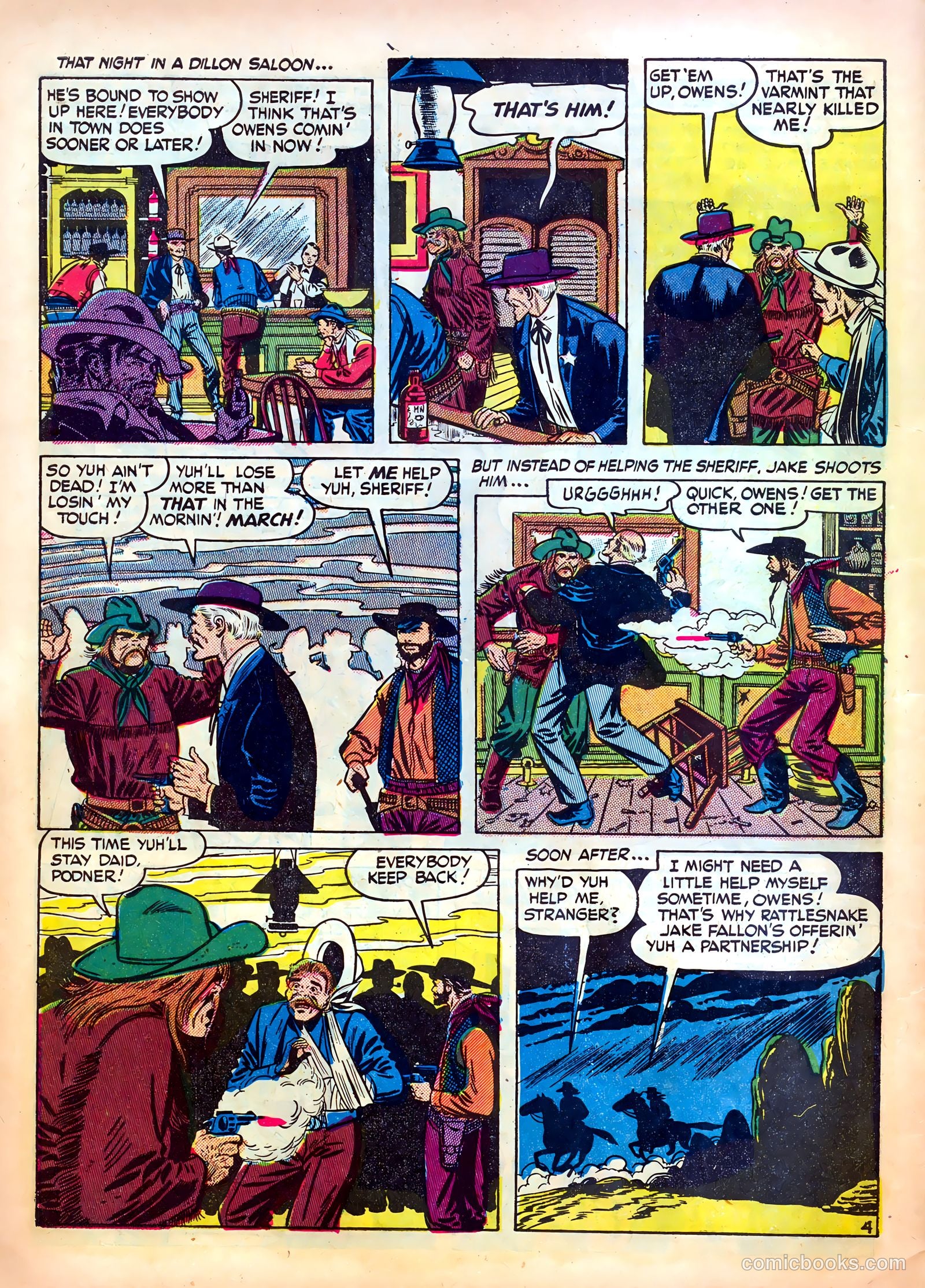 Western Fighters v1 #3 — page 6 of 52