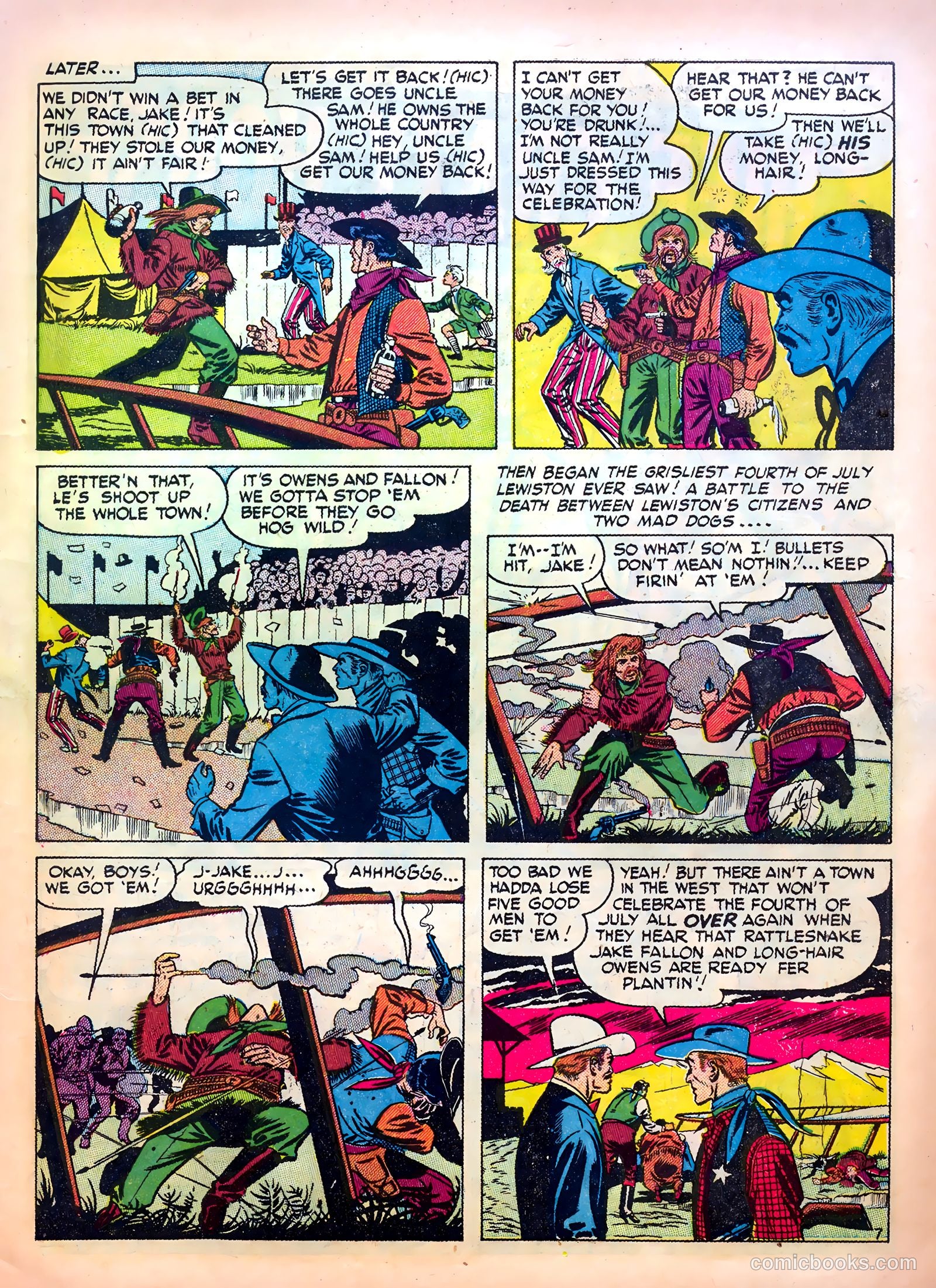 Western Fighters v1 #3 — page 9 of 52