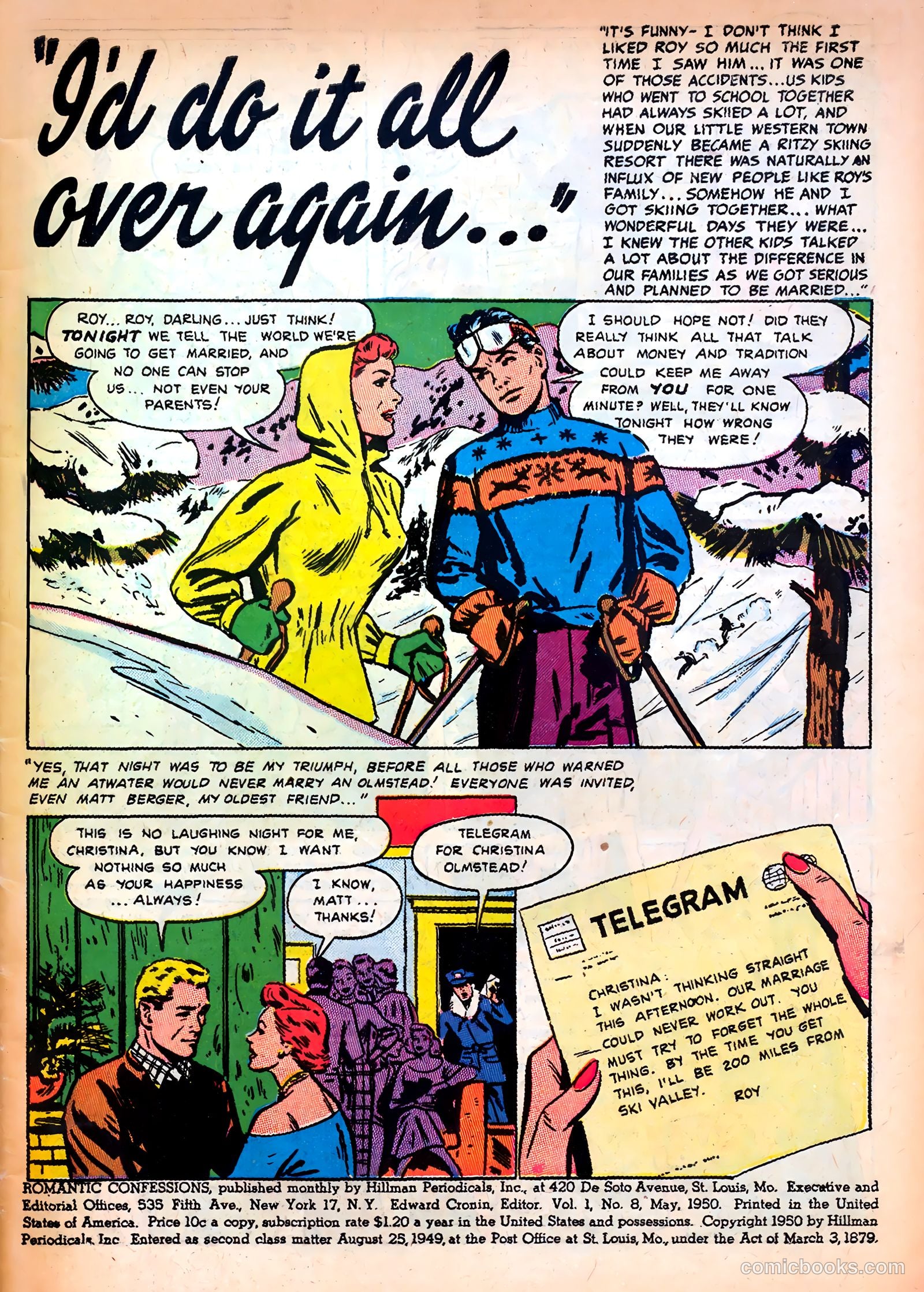 Romantic Confessions v1 #8 — page 3 of 52