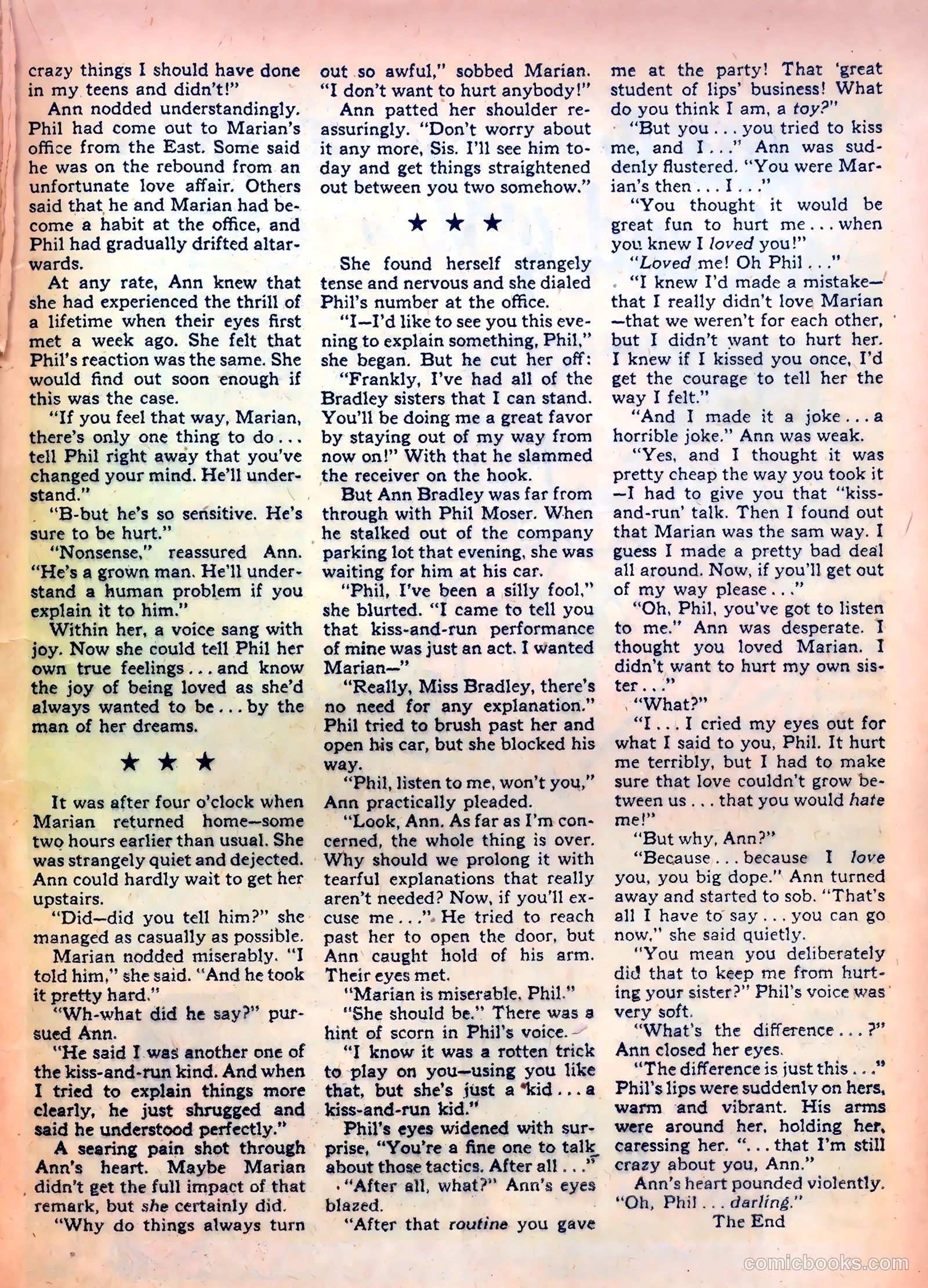 Romantic Confessions v1 #10 — page 31 of 52