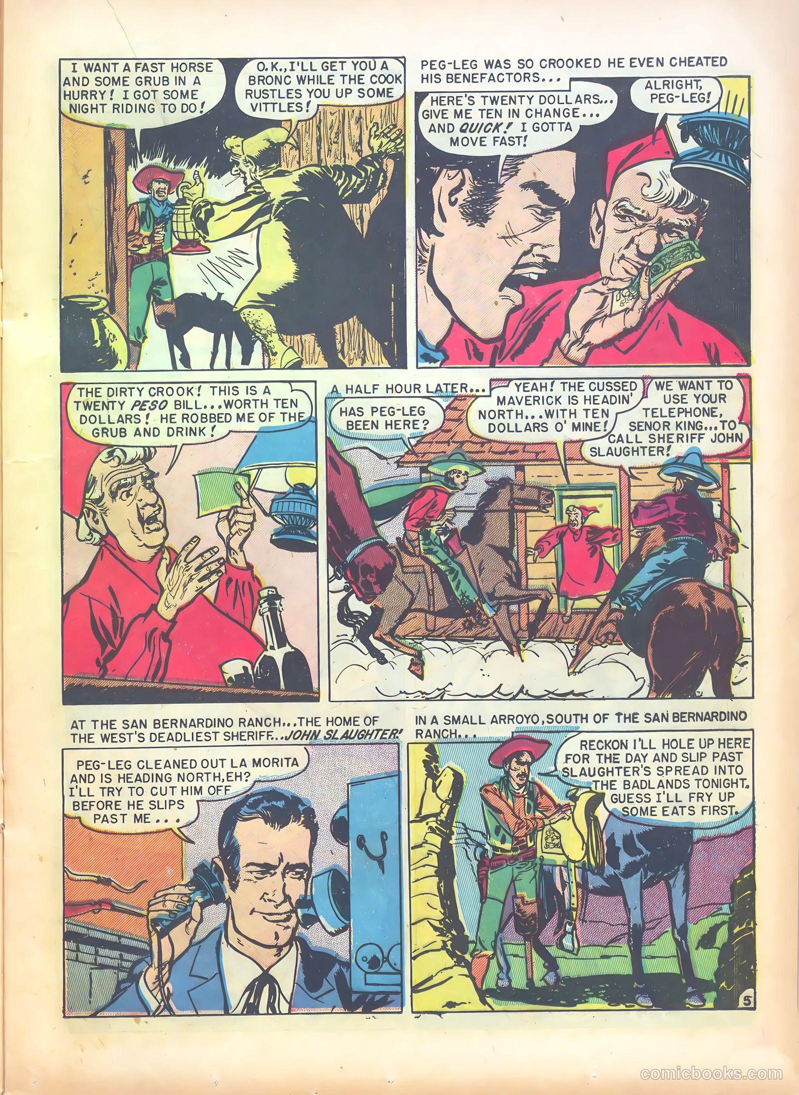 Dead-Eye Western v1 #1 — page 23 of 53