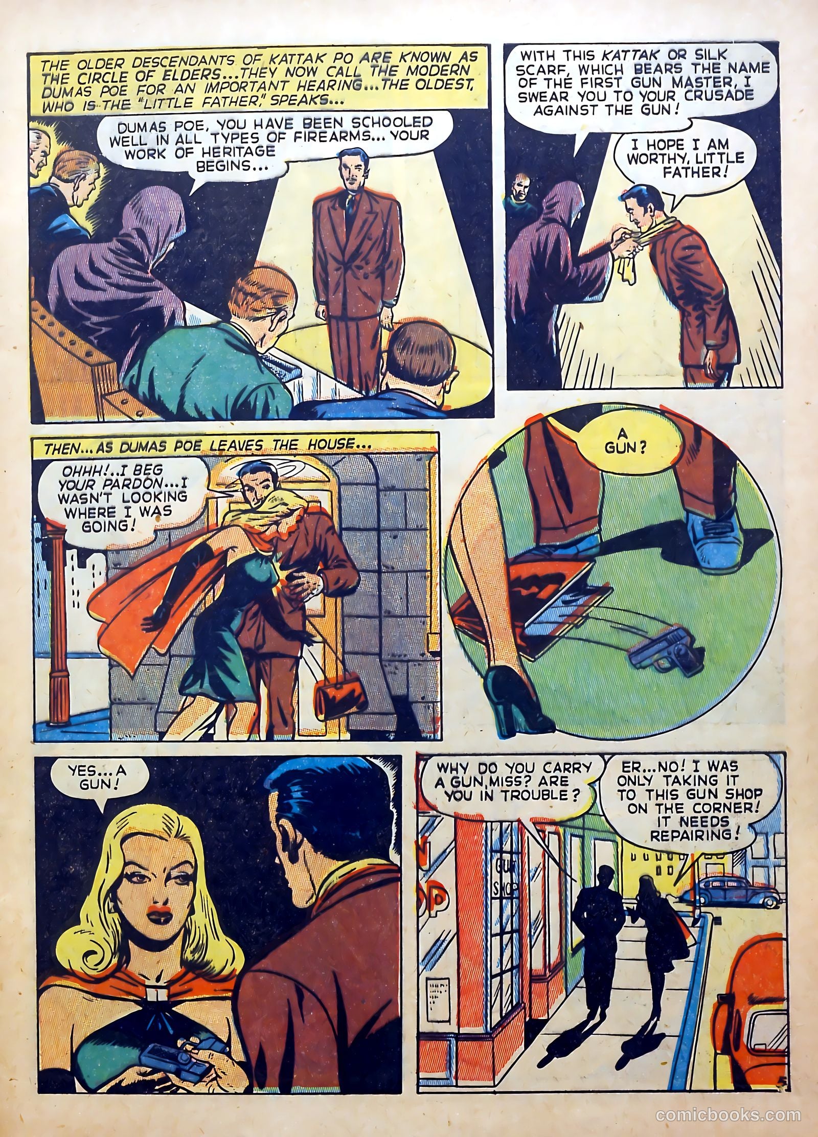 Clue Comics #10 (1943) — page 7 of 53
