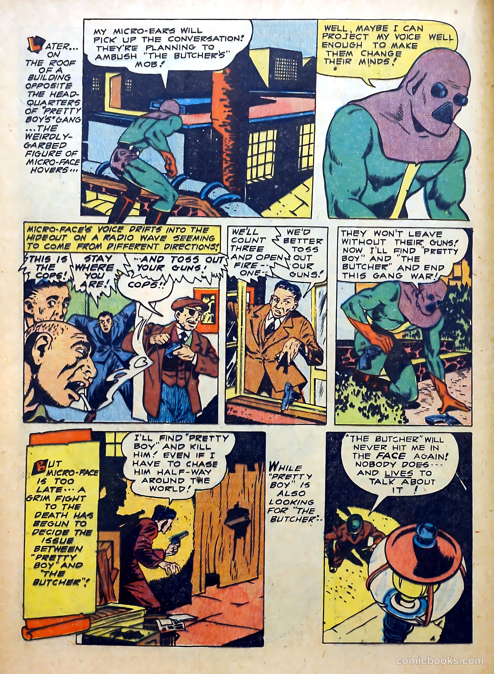 Clue Comics #10 (1943) — page 16 of 53
