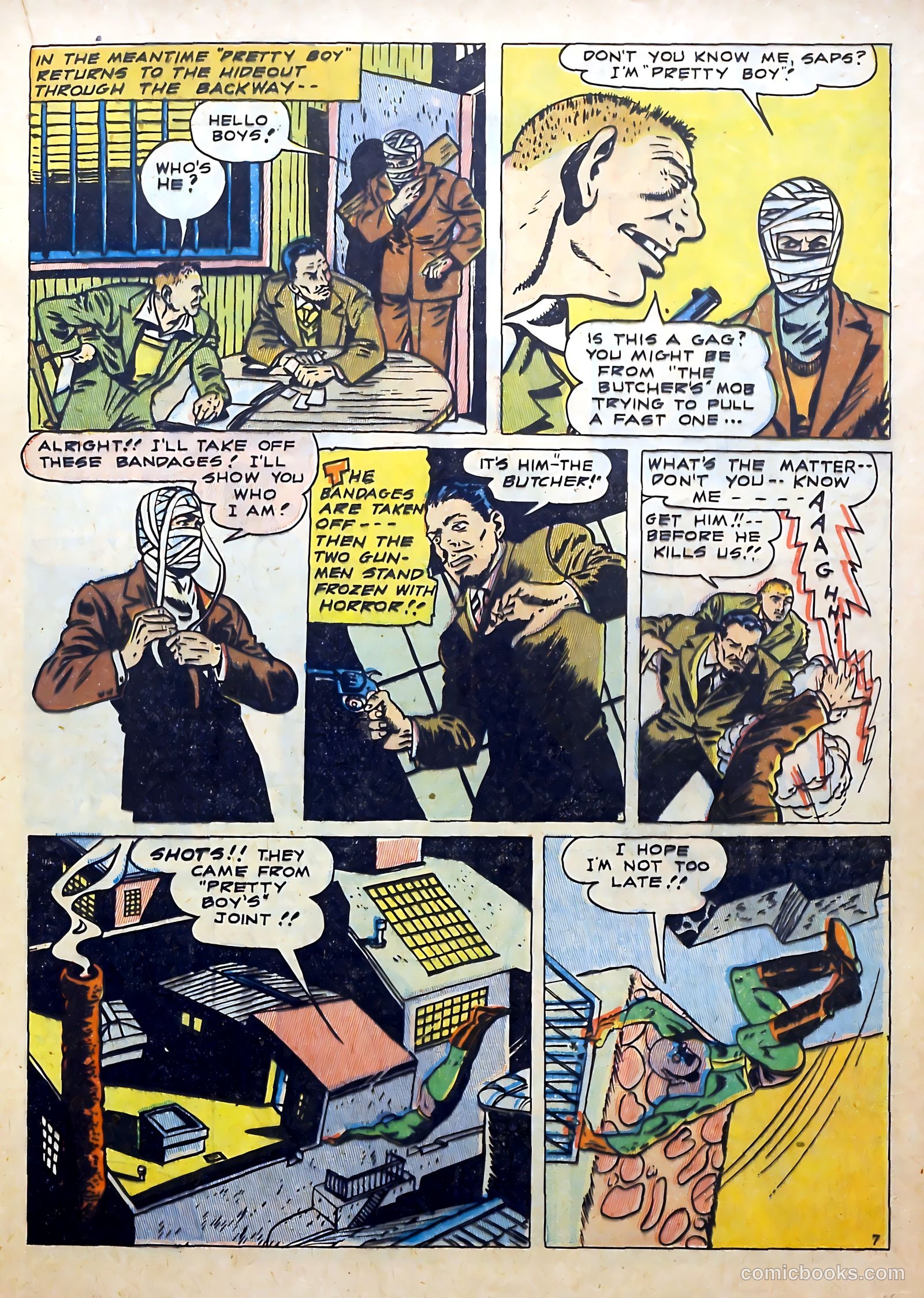 Clue Comics #10 (1943) — page 19 of 53