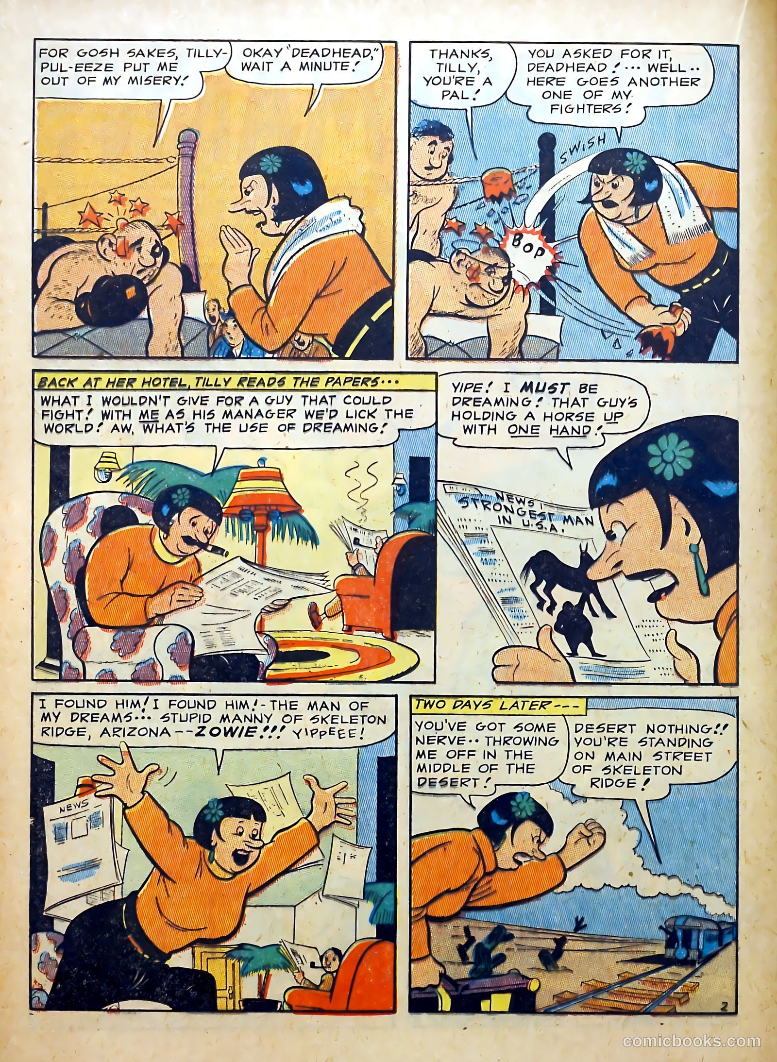 Clue Comics #10 (1943) — page 22 of 53