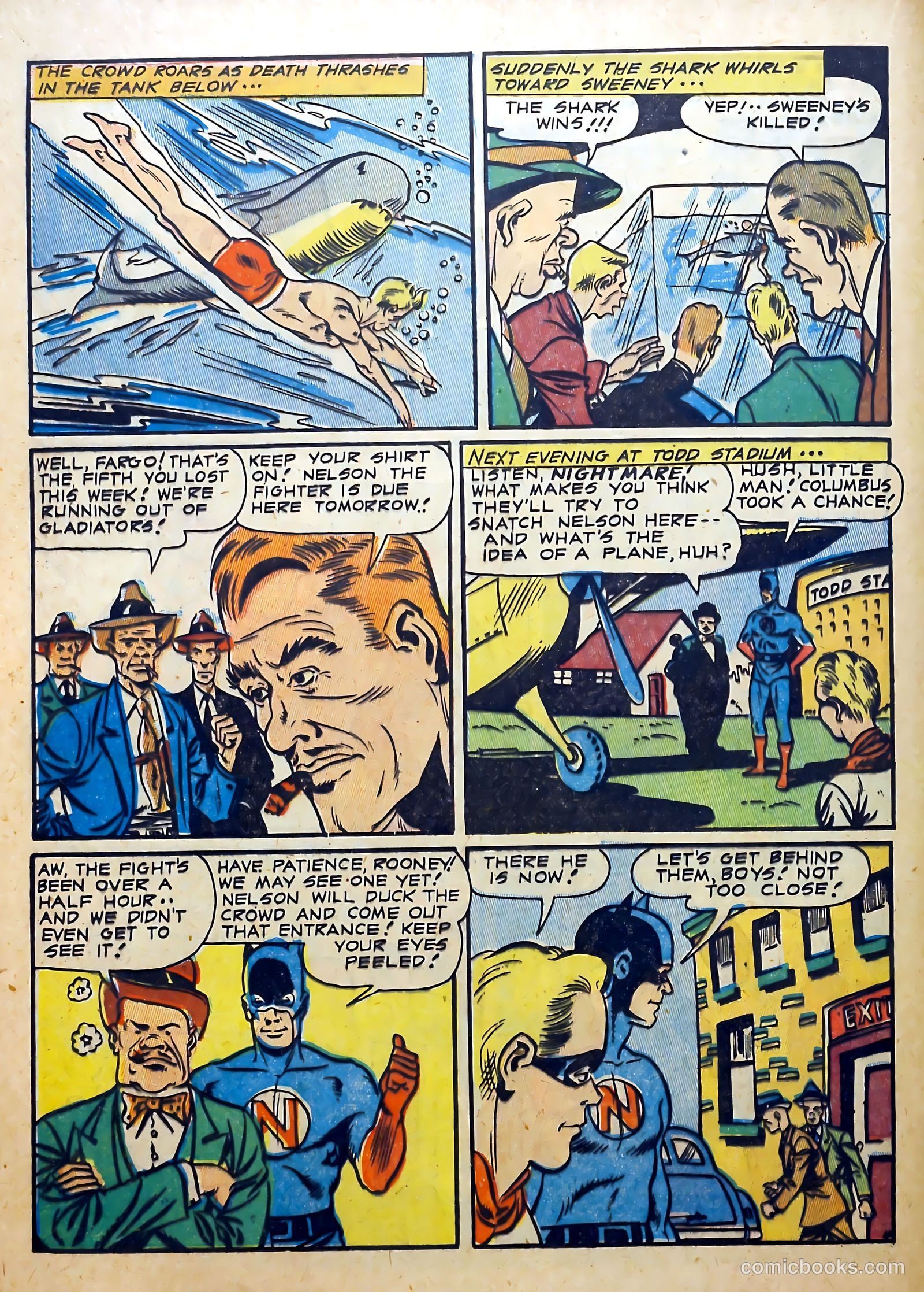 Clue Comics #10 (1943) — page 34 of 53