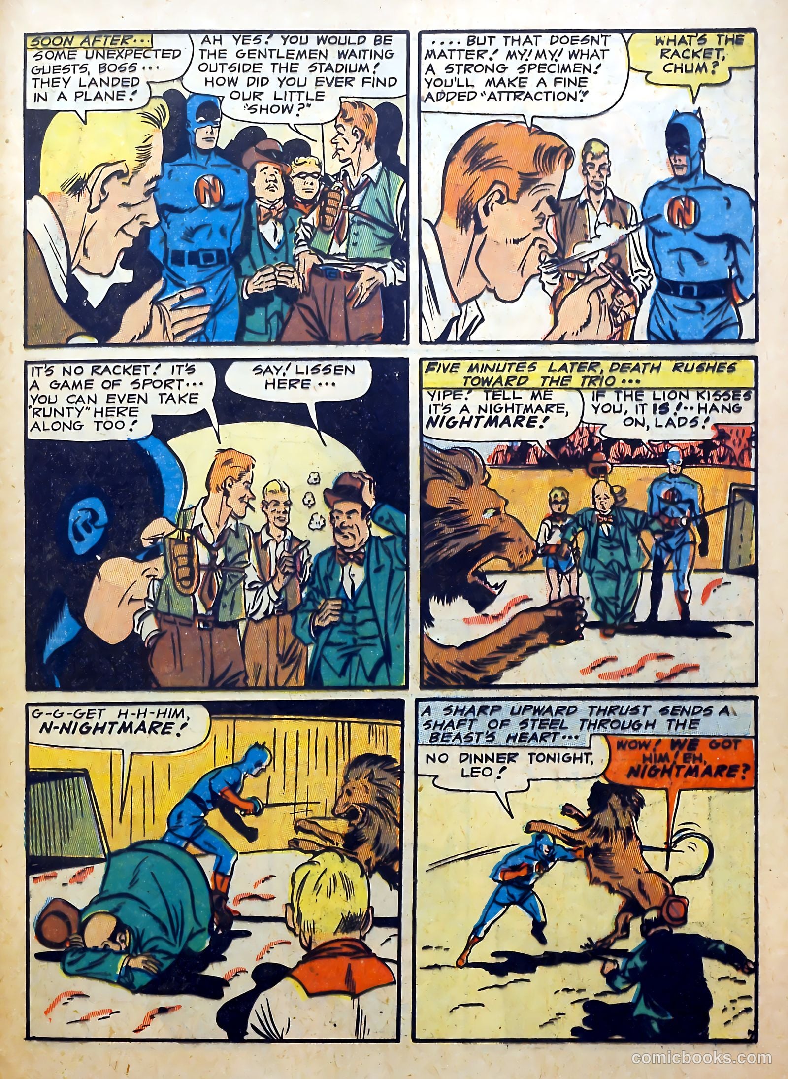 Clue Comics #10 (1943) — page 37 of 53