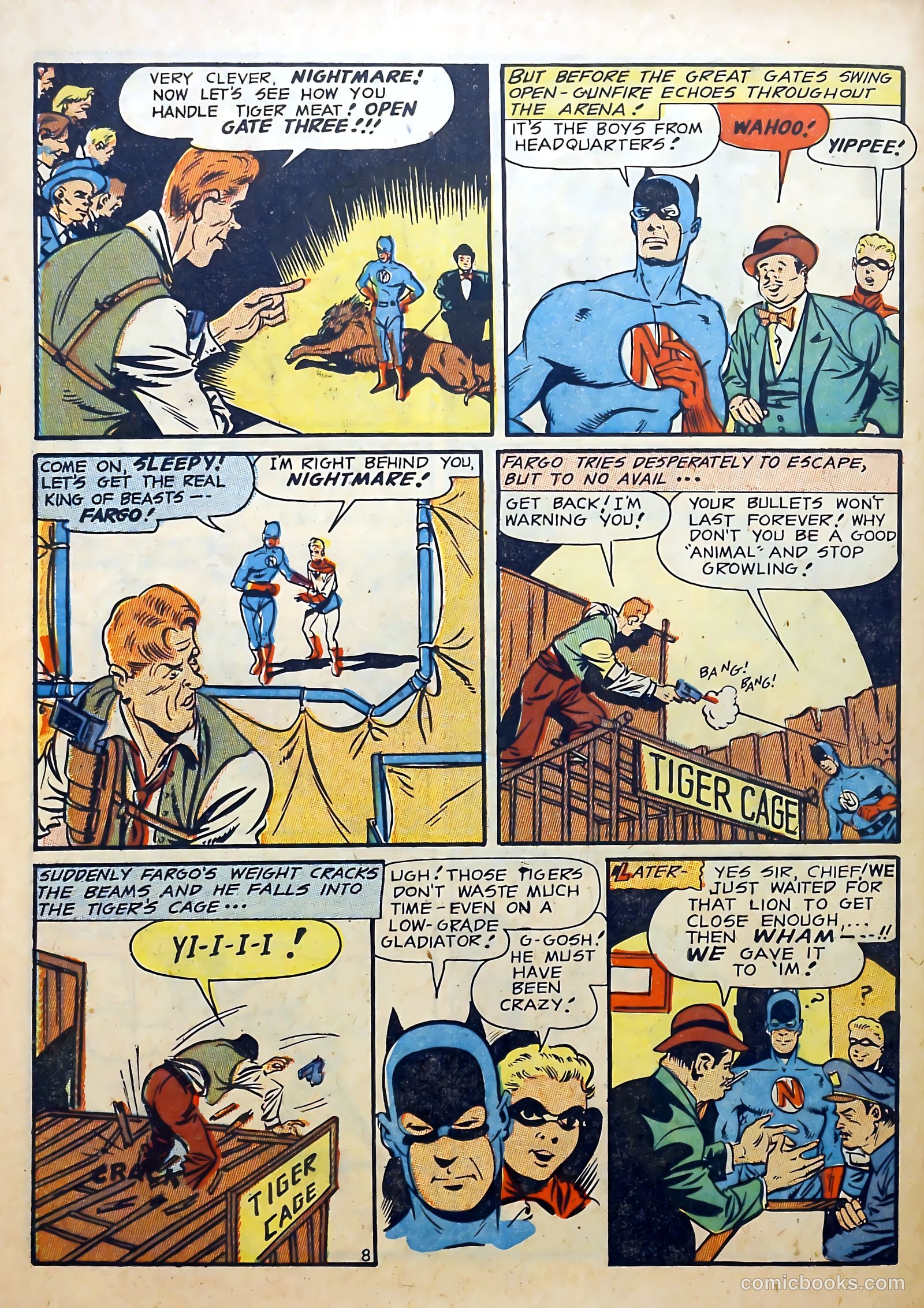 Clue Comics #10 (1943) — page 38 of 53