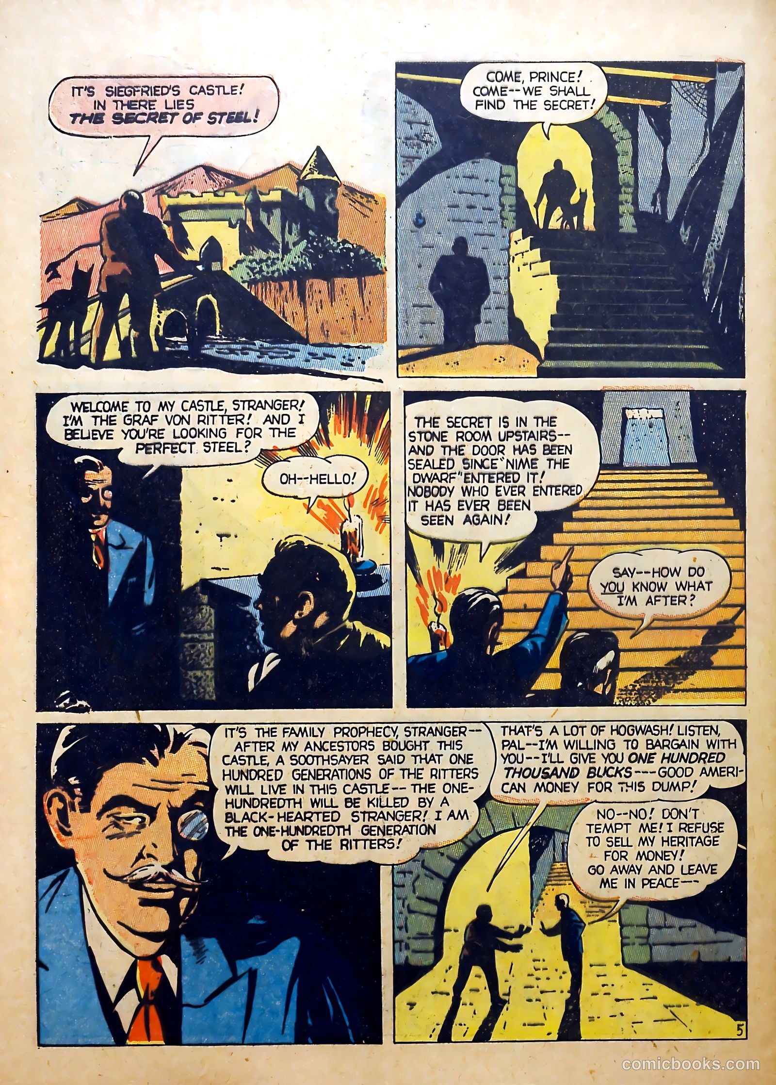 Clue Comics #10 (1943) — page 46 of 53