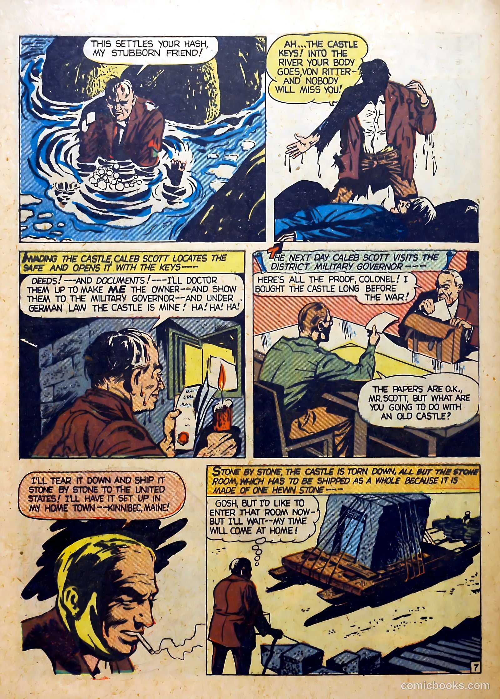 Clue Comics #10 (1943) — page 48 of 53