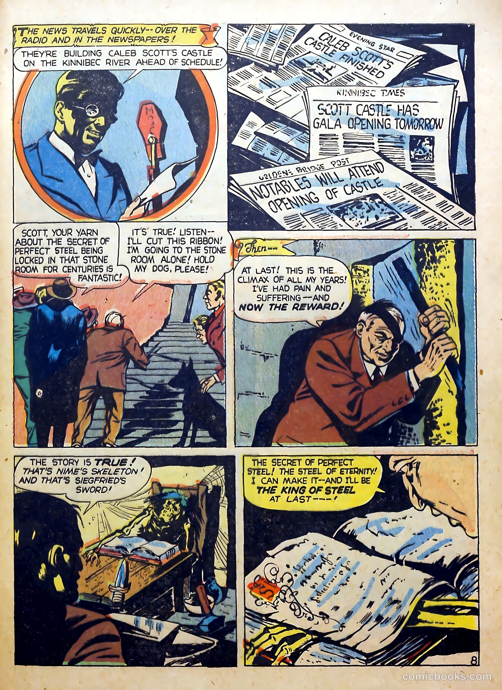 Clue Comics #10 (1943) — page 49 of 53